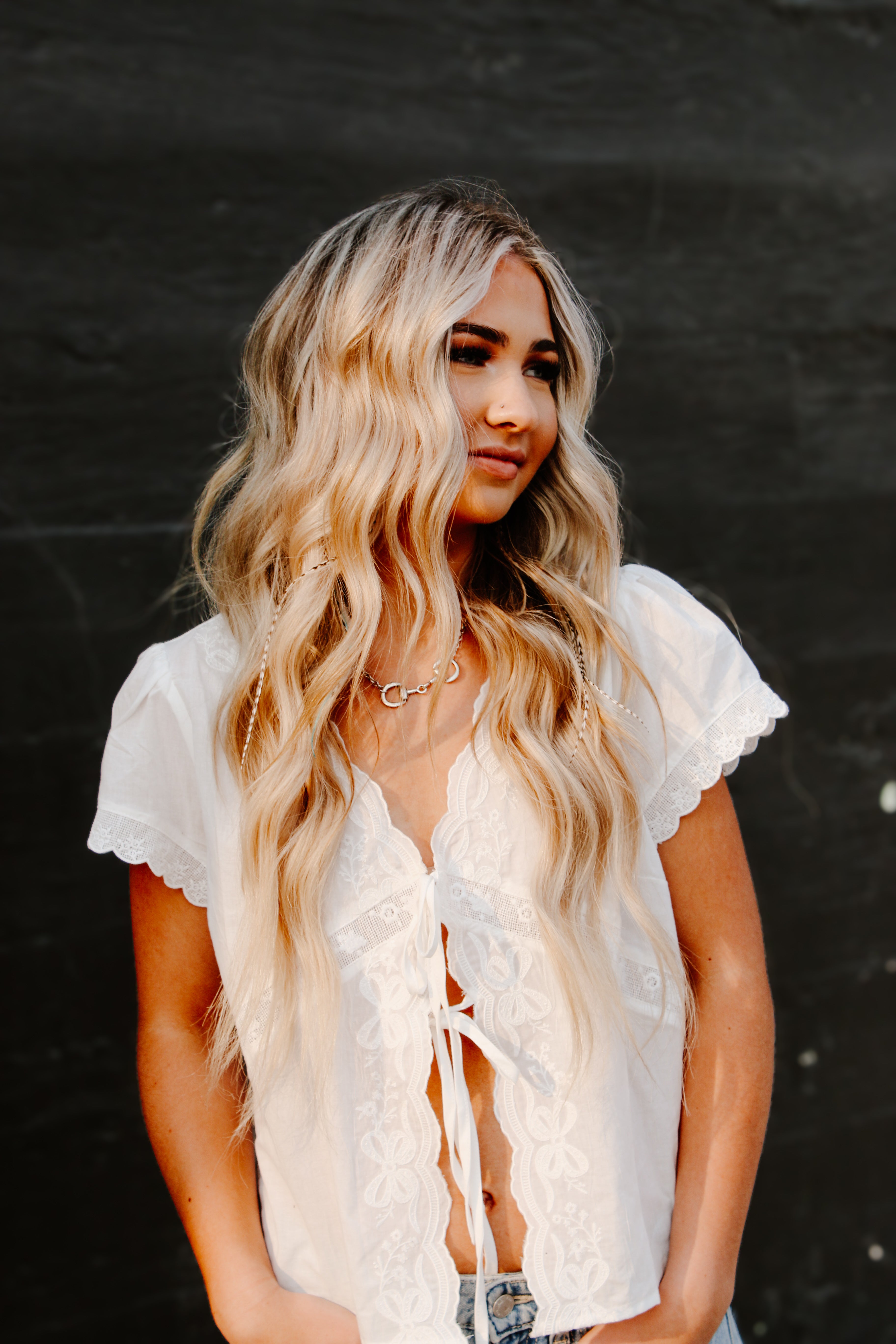 THE SARAH TIE TOP