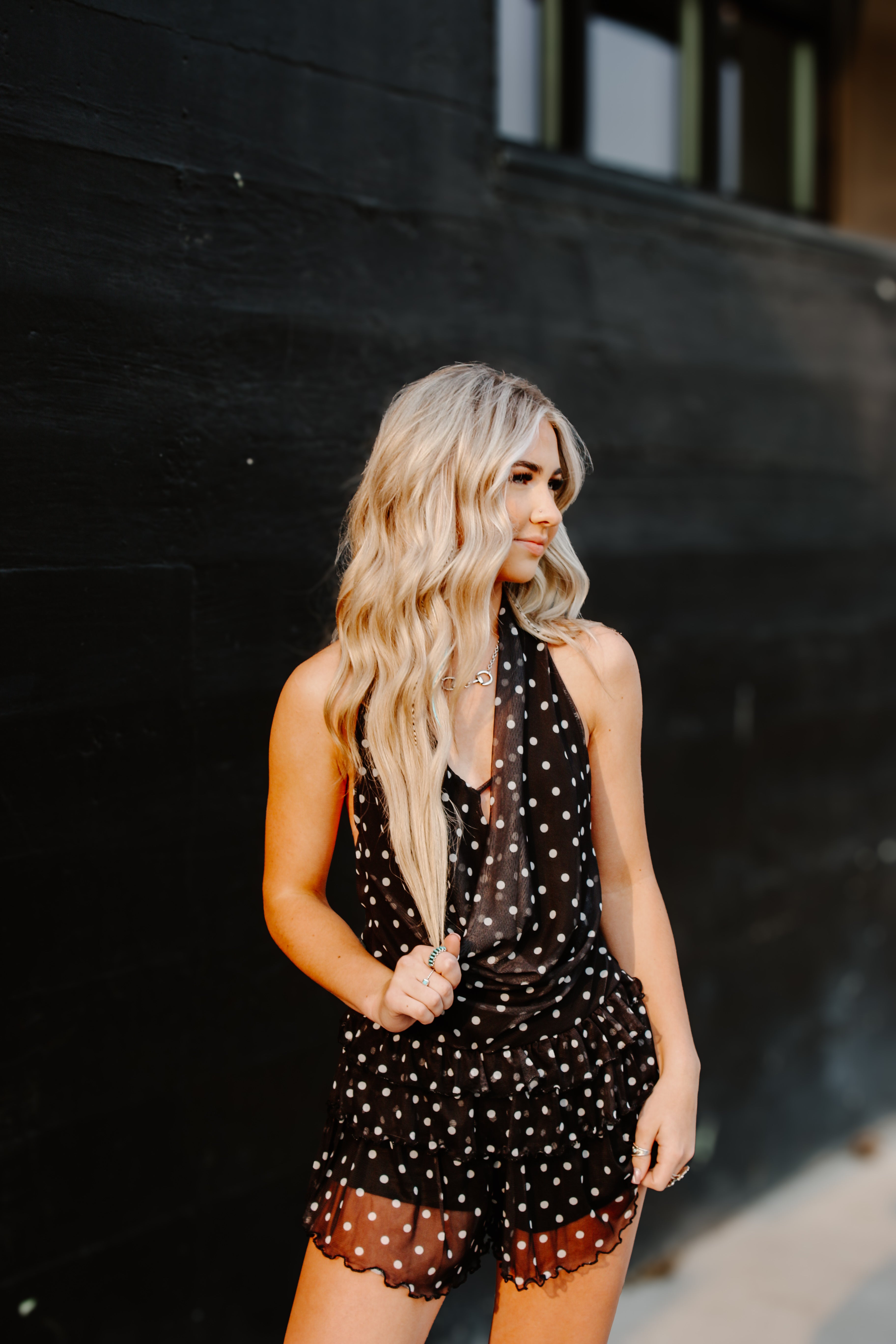 THE COHEN RUFFLE ROMPER