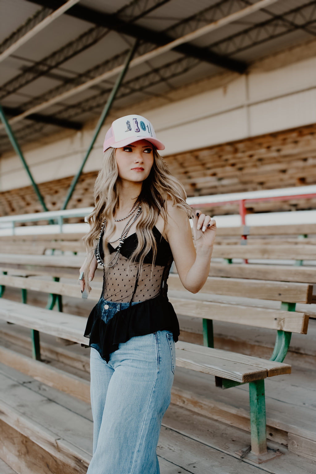 THE CATTY COWGIRL TRUCKER