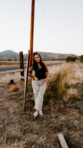 THE KATE LEOPARD LIGHT BARREL JEANS