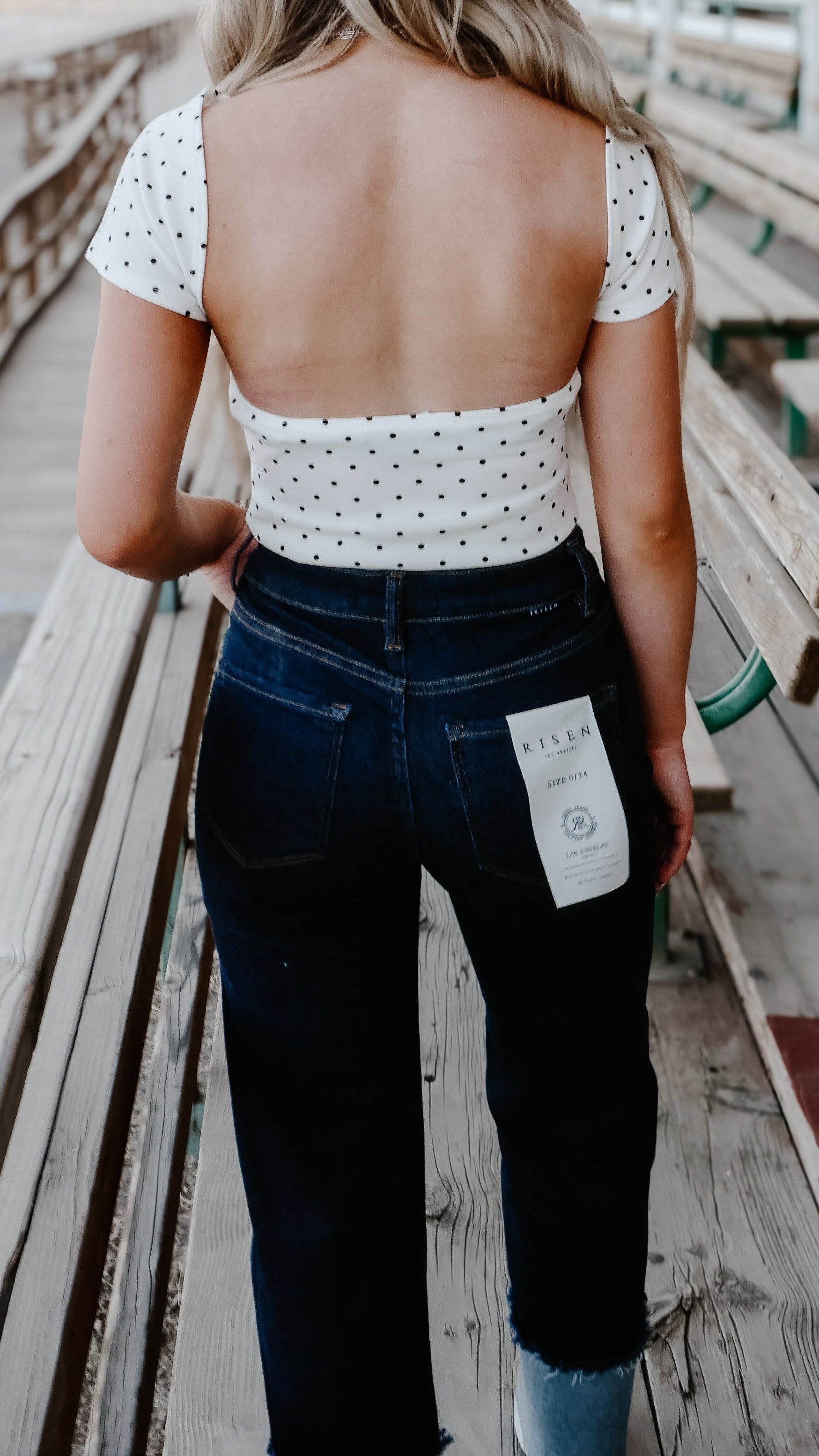 THE ORIGINAL COWGIRL CUFF JEANS