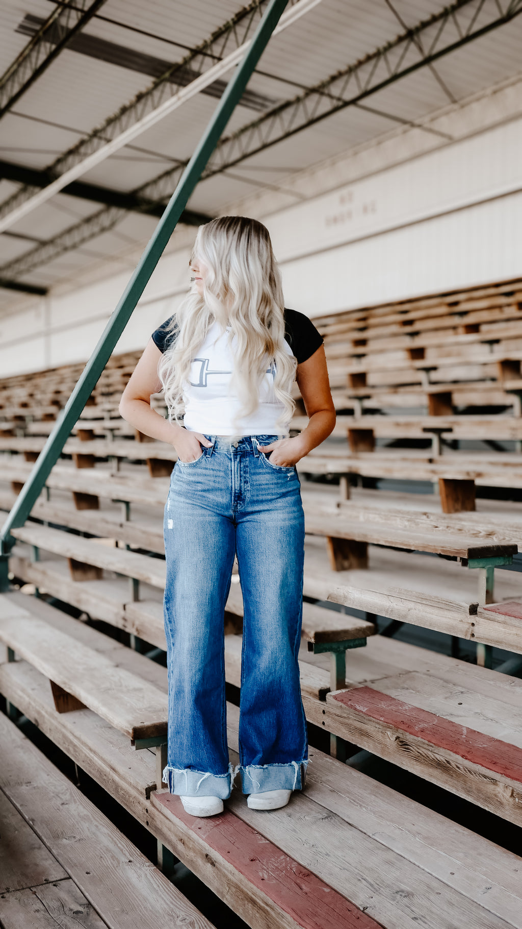 THE CASEY BIT BABY TEE