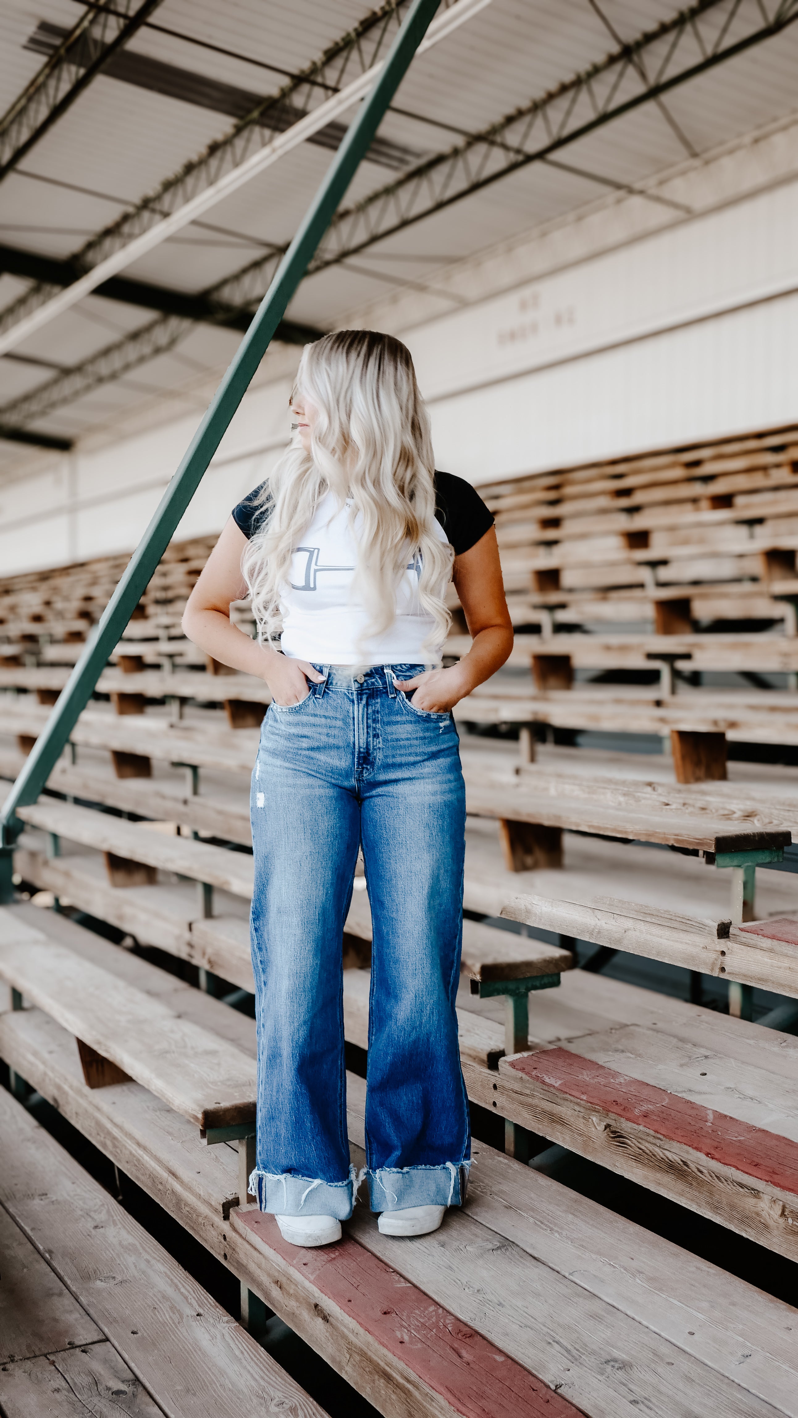 THE CASEY BIT BABY TEE