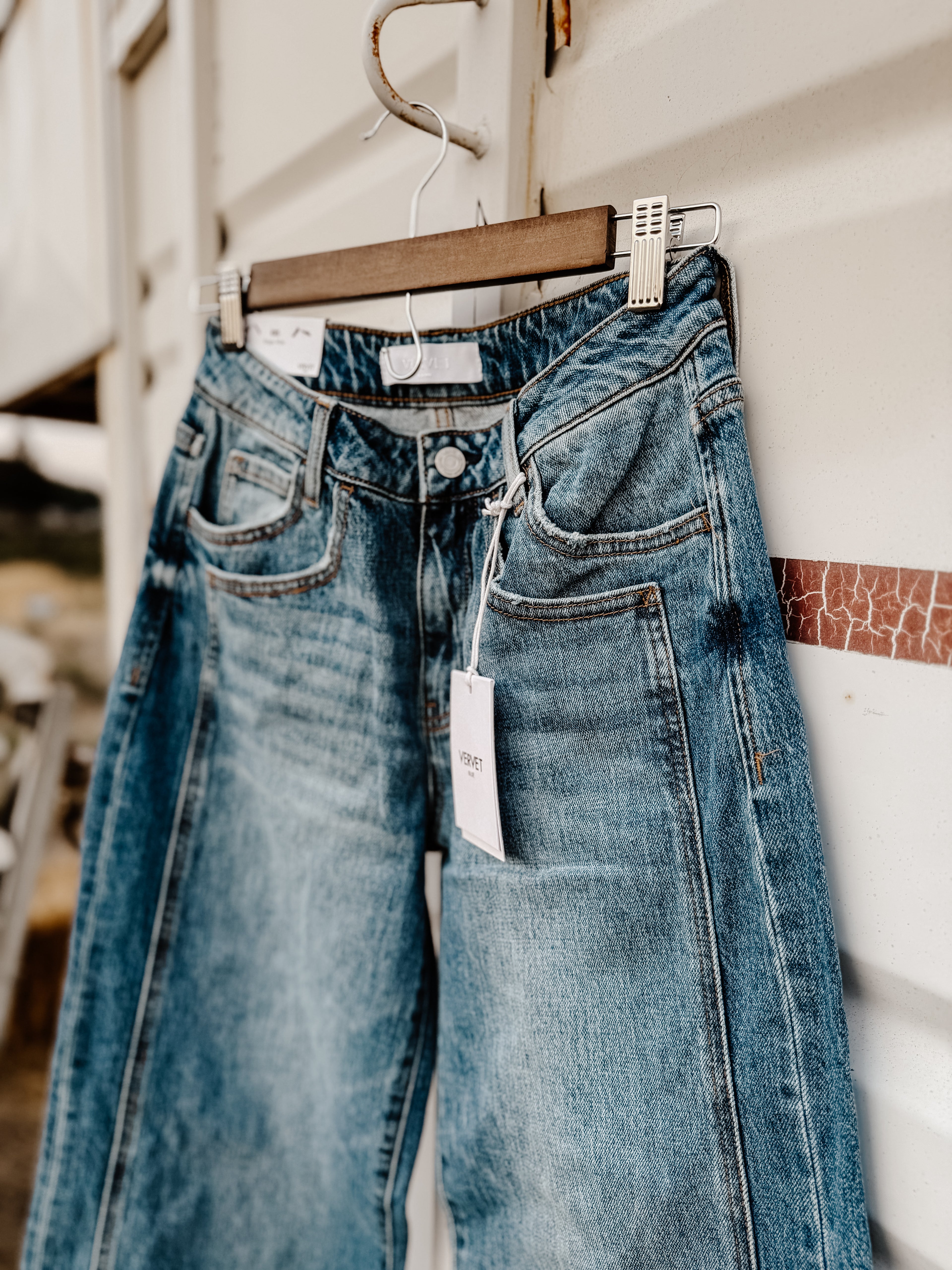 THE WADE HIGH RISE CUFFED JEANS
