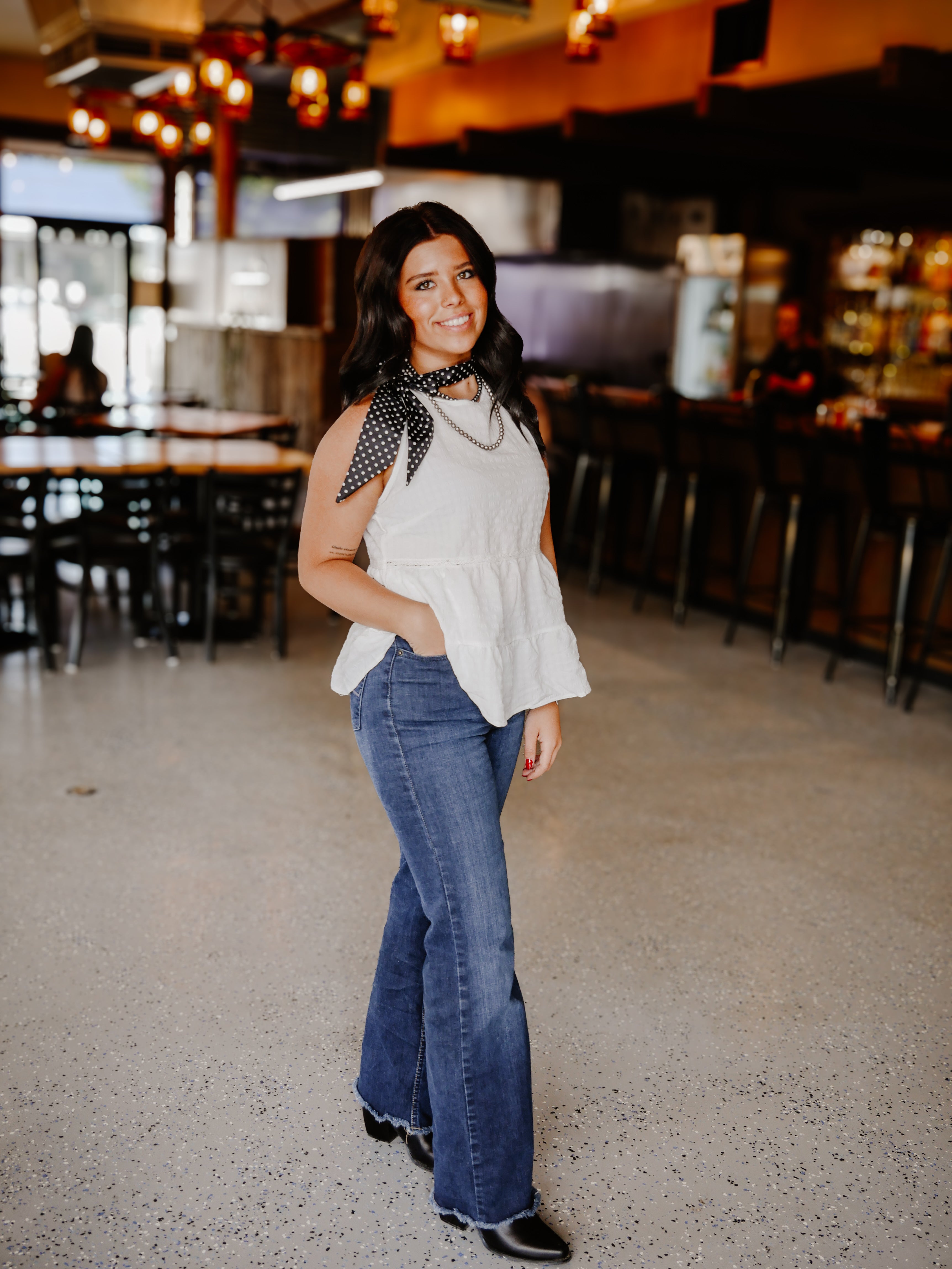 THE RILEY BABYDOLL TOP