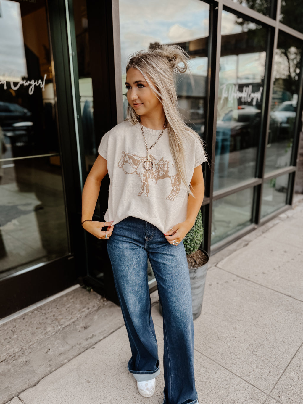 THE SHILOH HORSE SWEATER