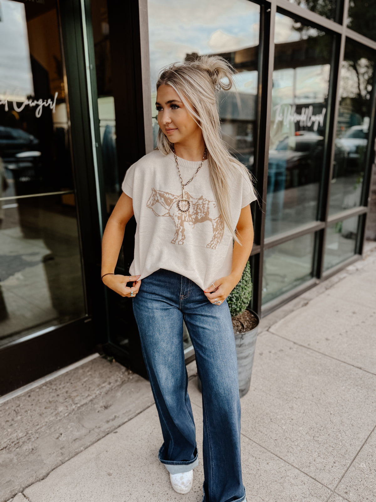 THE SHILOH HORSE SWEATER