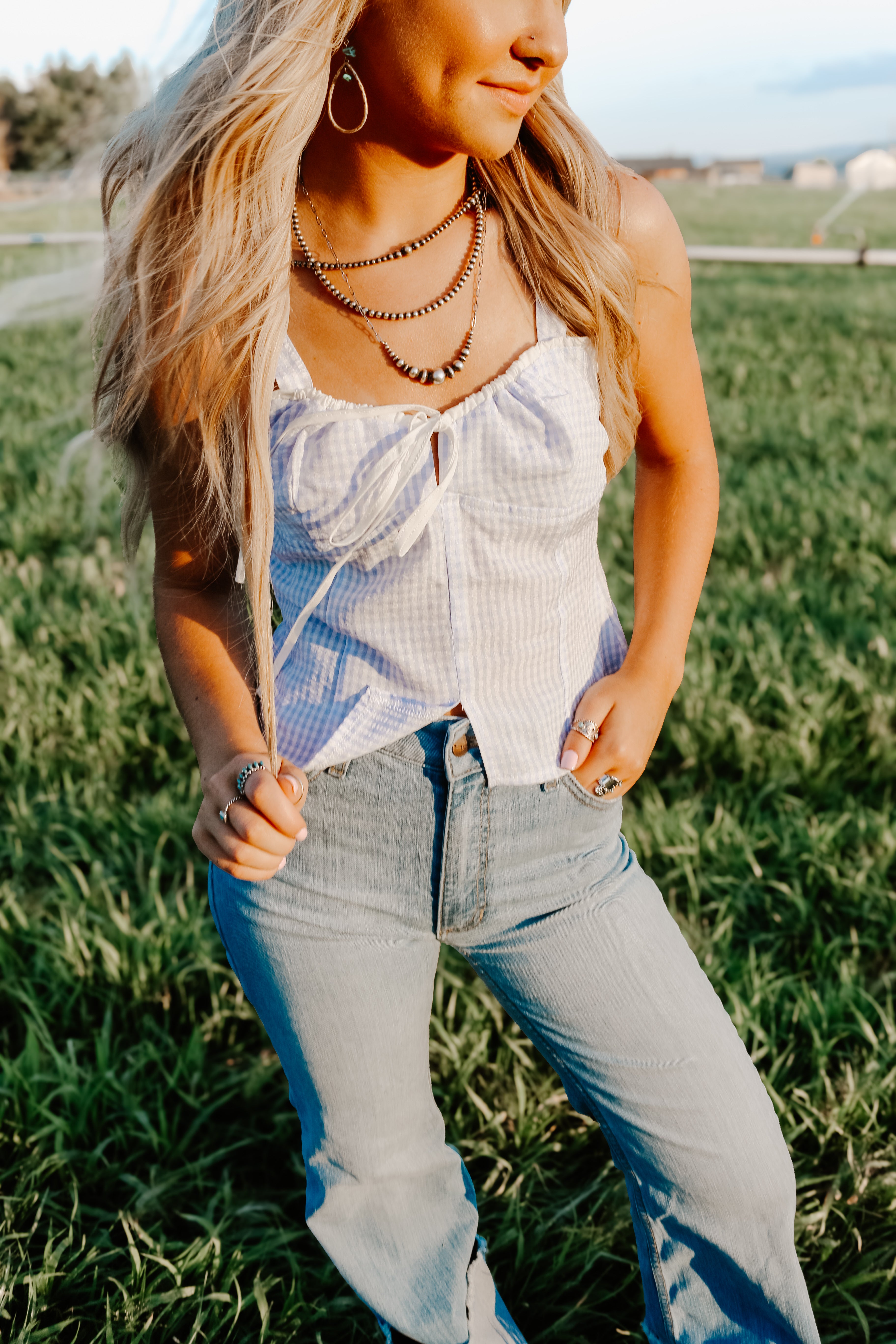 THE VINTAGE BABYDOLL TOP