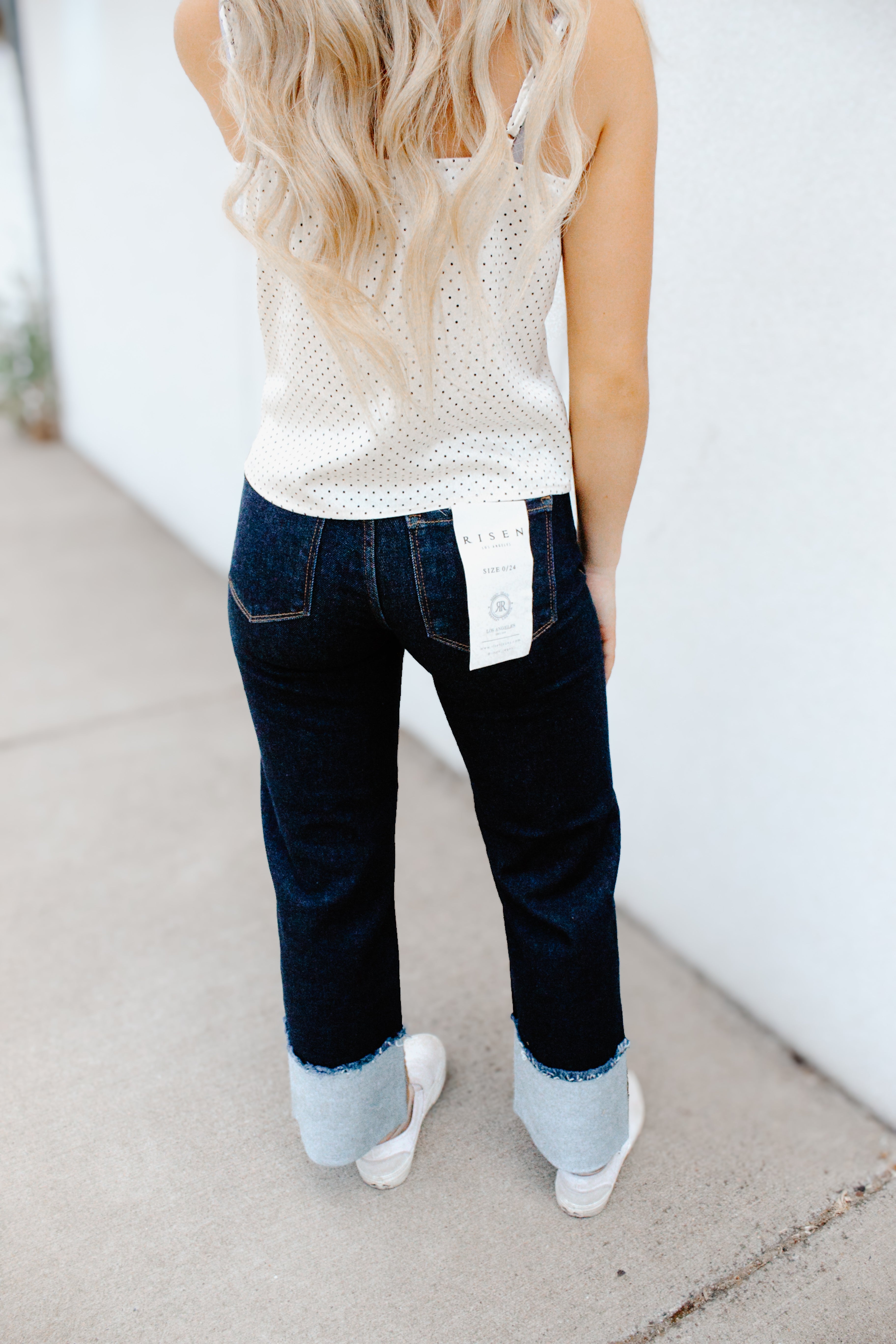 THE ORIGINAL COWGIRL CUFF JEANS