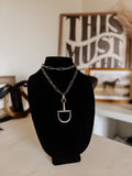 THE SHAYLEE HORSEBIT NECKLACE