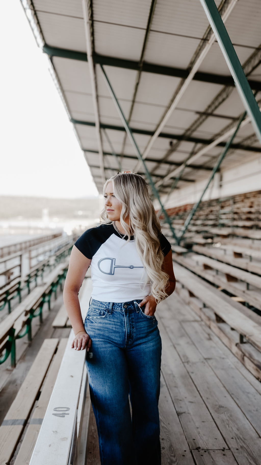 THE CASEY BIT BABY TEE