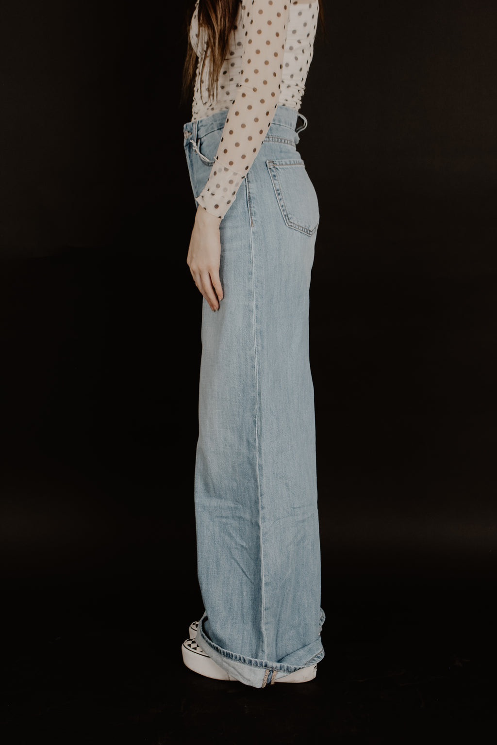 THE OLIVA WIDE LEG JEANS