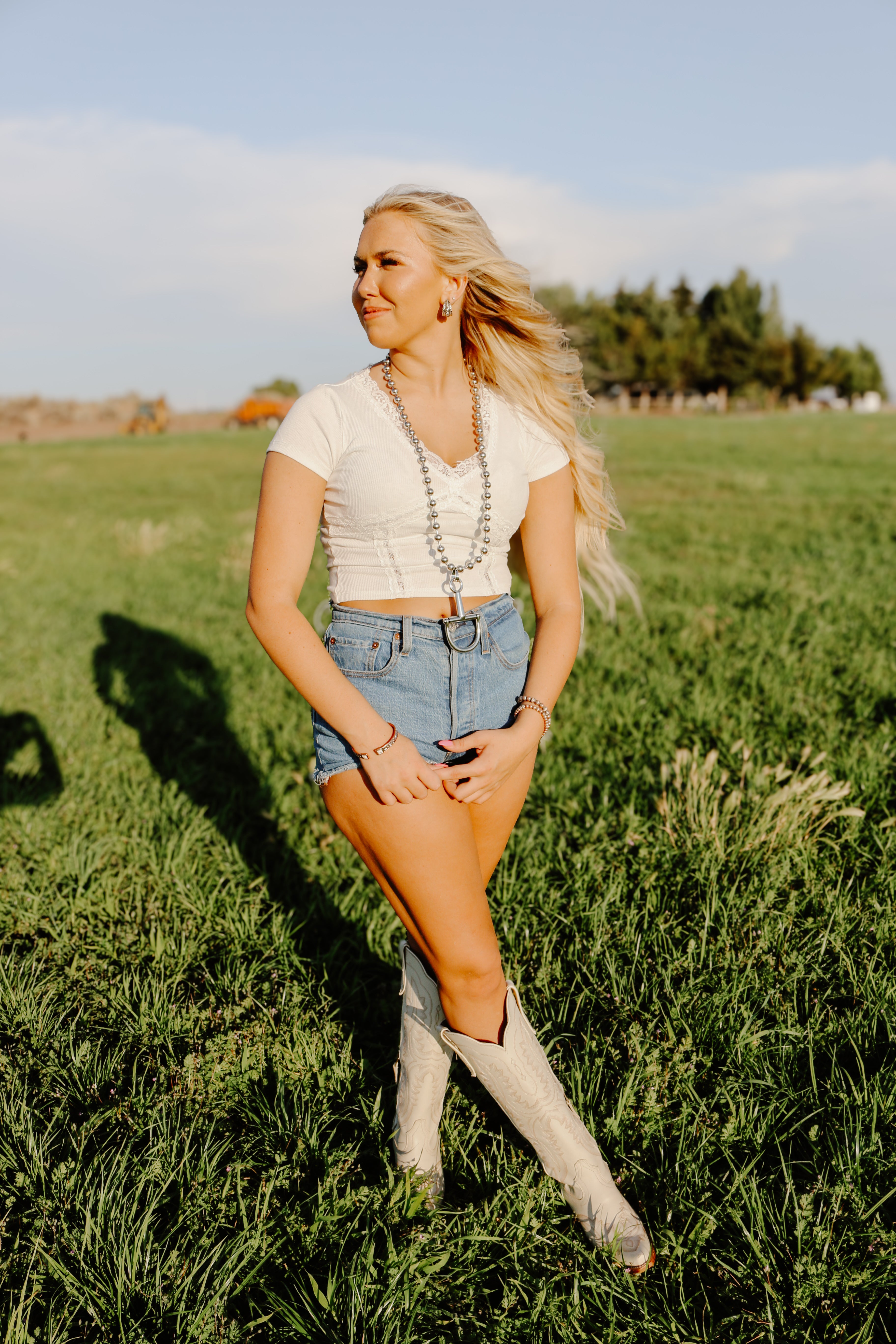 THE LACY BABY TEE