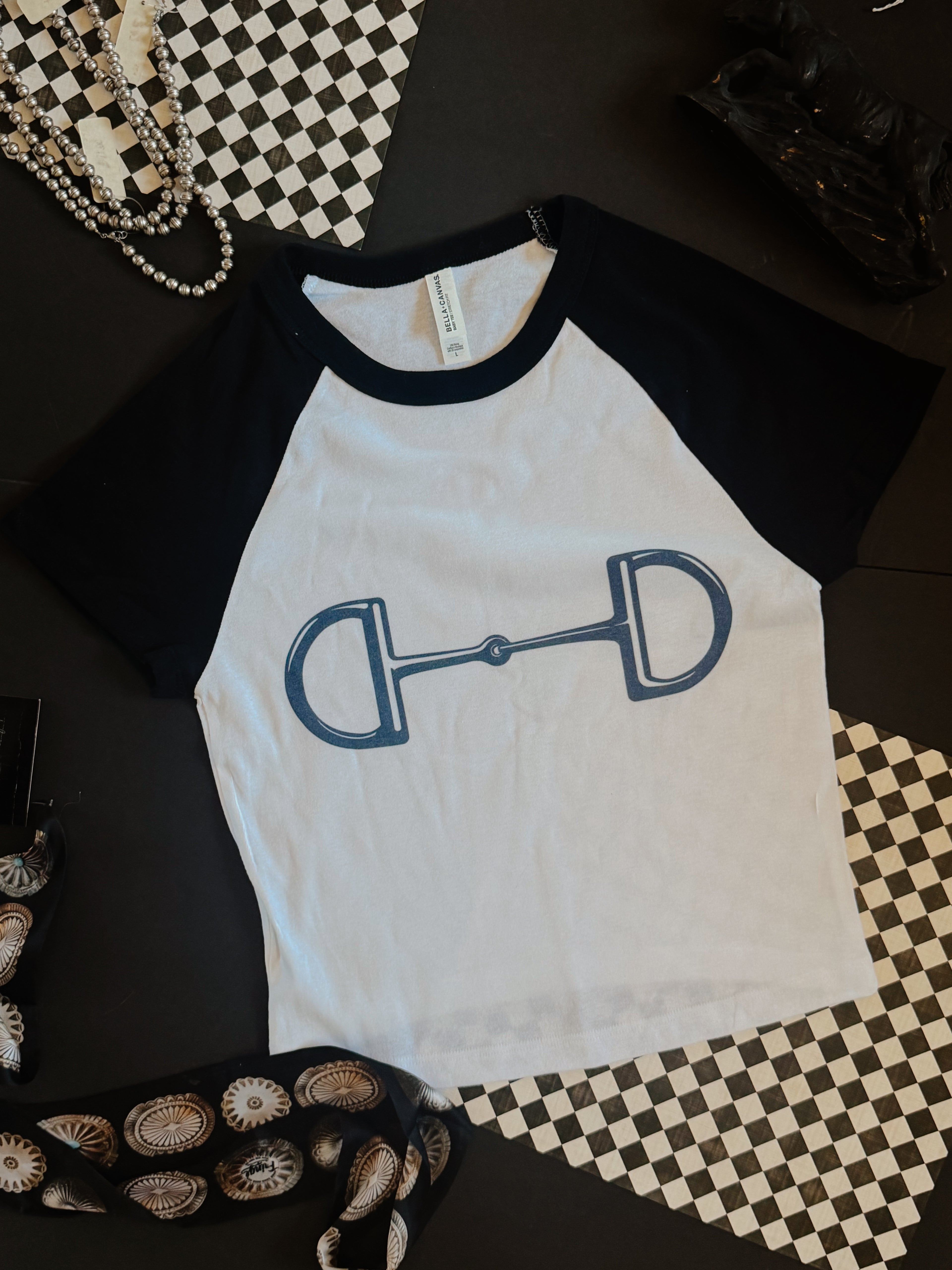 THE CASEY BIT BABY TEE