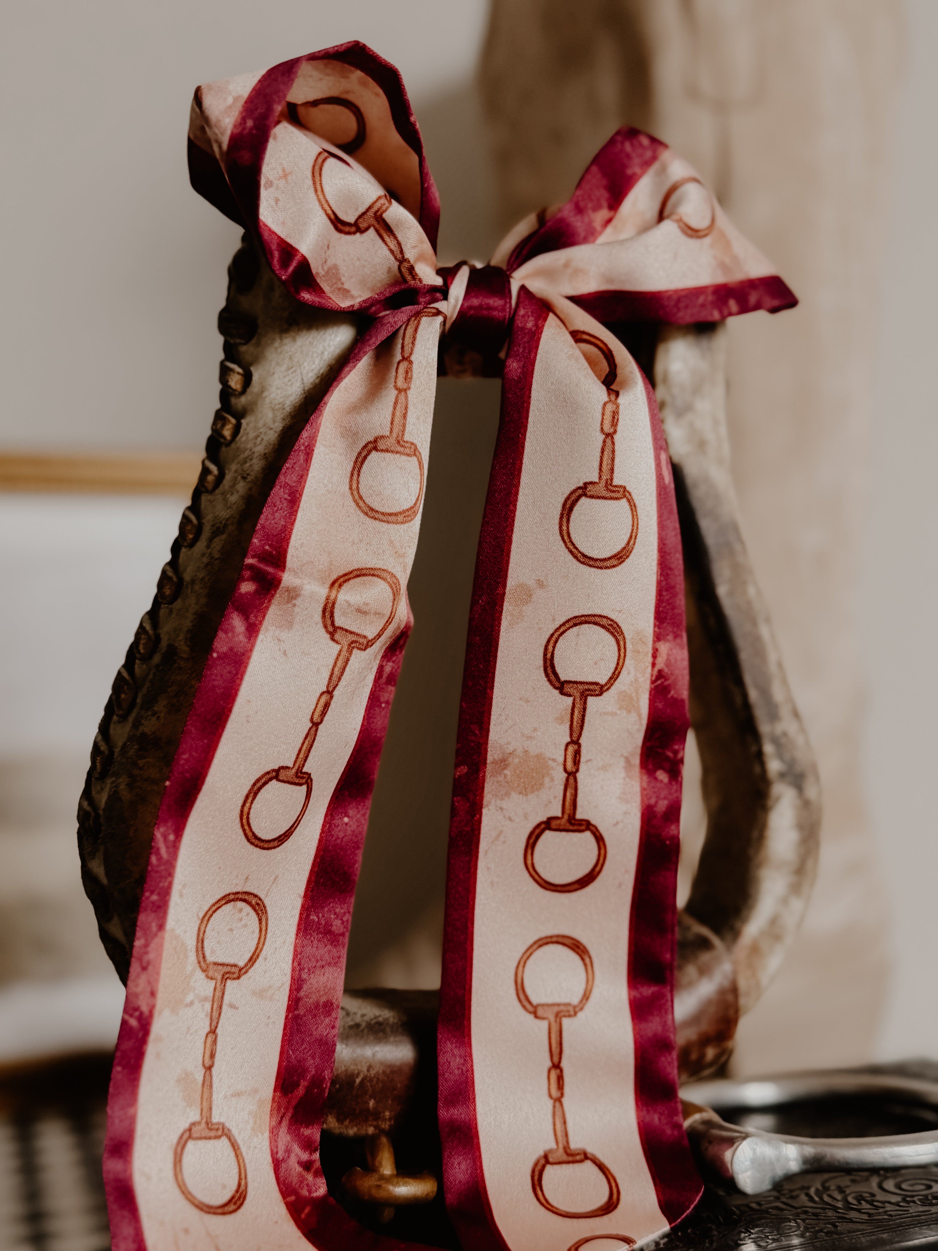 THE SNAFFLE BIT SILK TWILLY￼￼