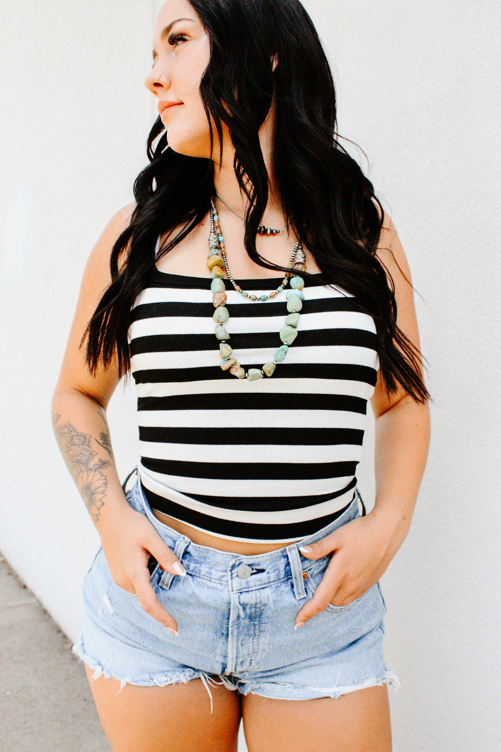 THE BABY STRIPED TANK