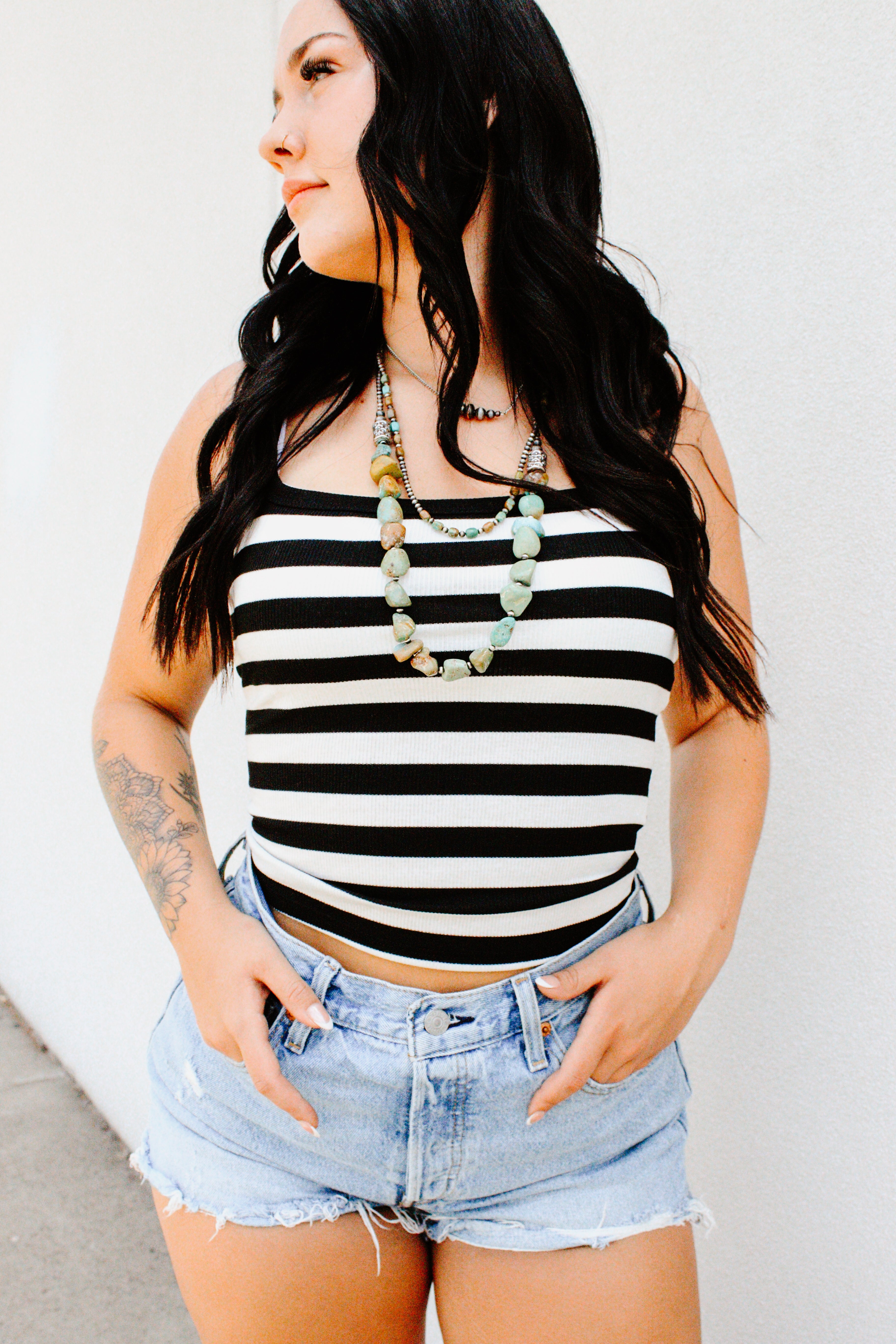 THE BABY STRIPED TANK