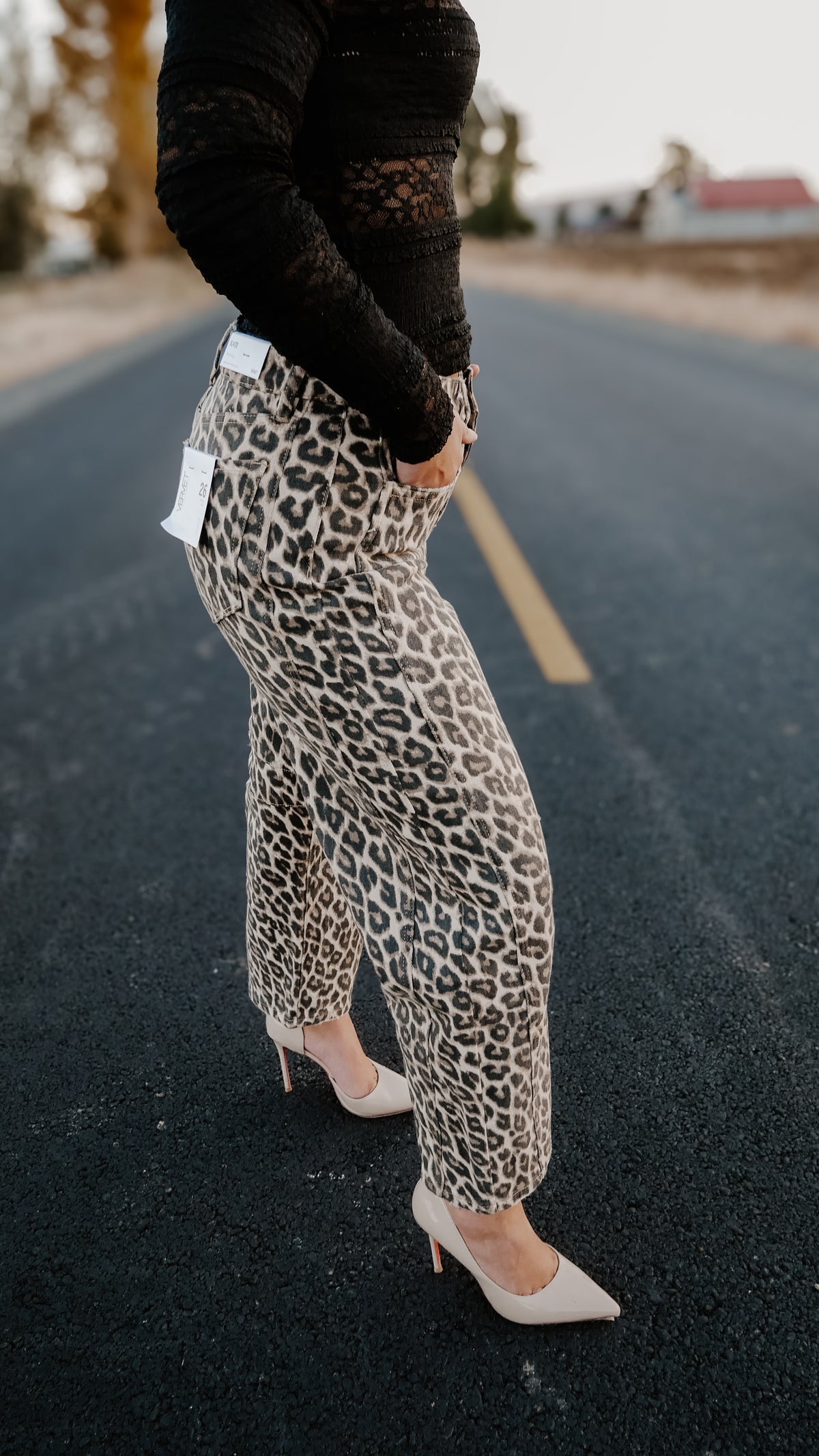 THE KATE DARK LEOPARD BARREL
