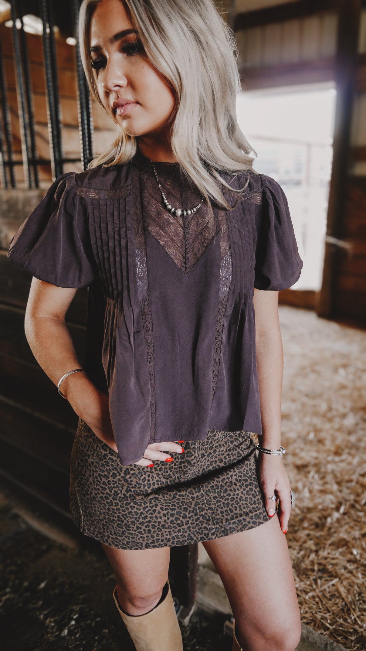 THE CORA PUFF SLEEVE BLOUSE