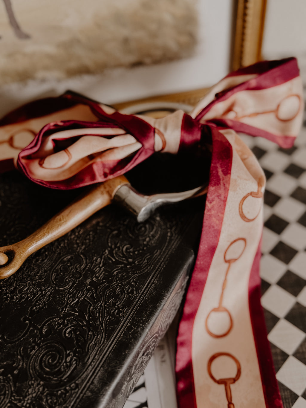 THE SNAFFLE BIT SILK TWILLY￼￼