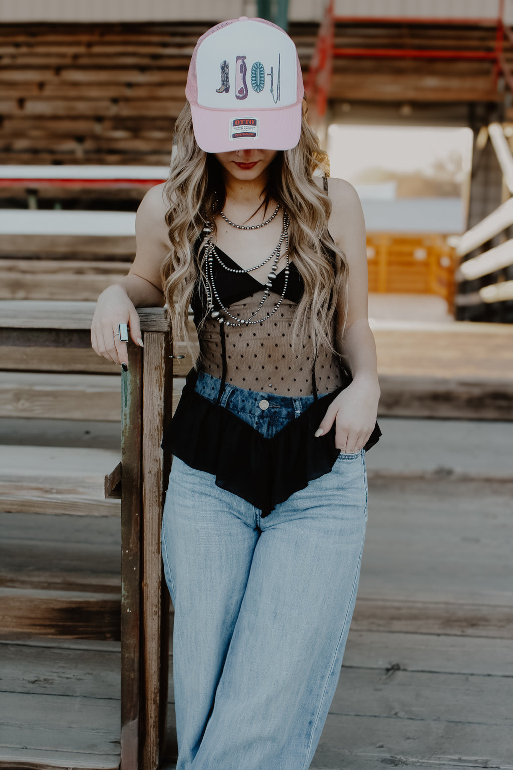 THE CATTY COWGIRL TRUCKER