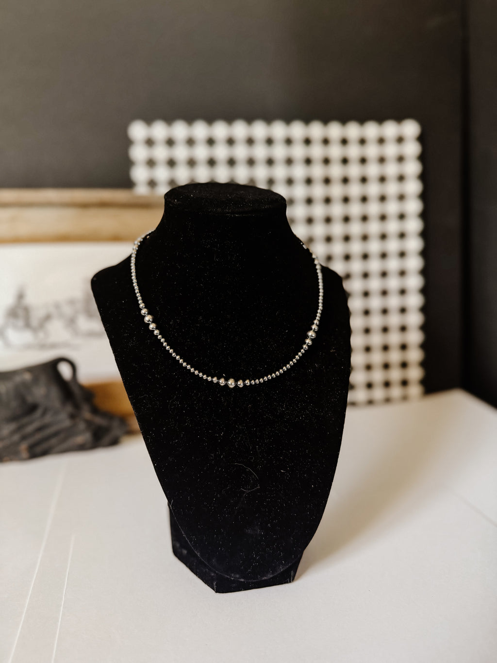 THE GRADUATED BAILEY NECKLACE 14” 16” 18”
