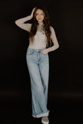 THE OLIVA WIDE LEG JEANS