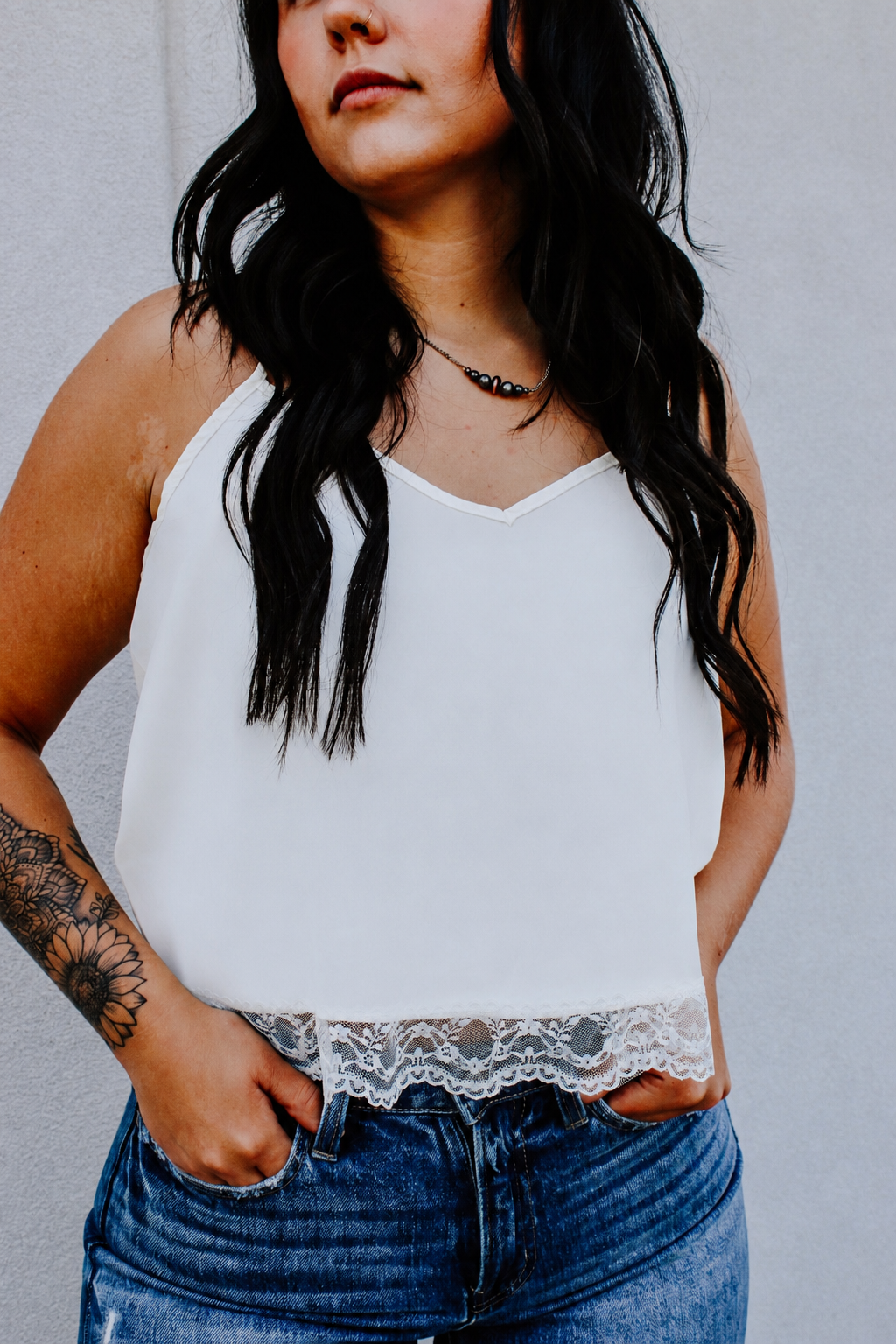 THE TAYLOR LACE CAMI TOP
