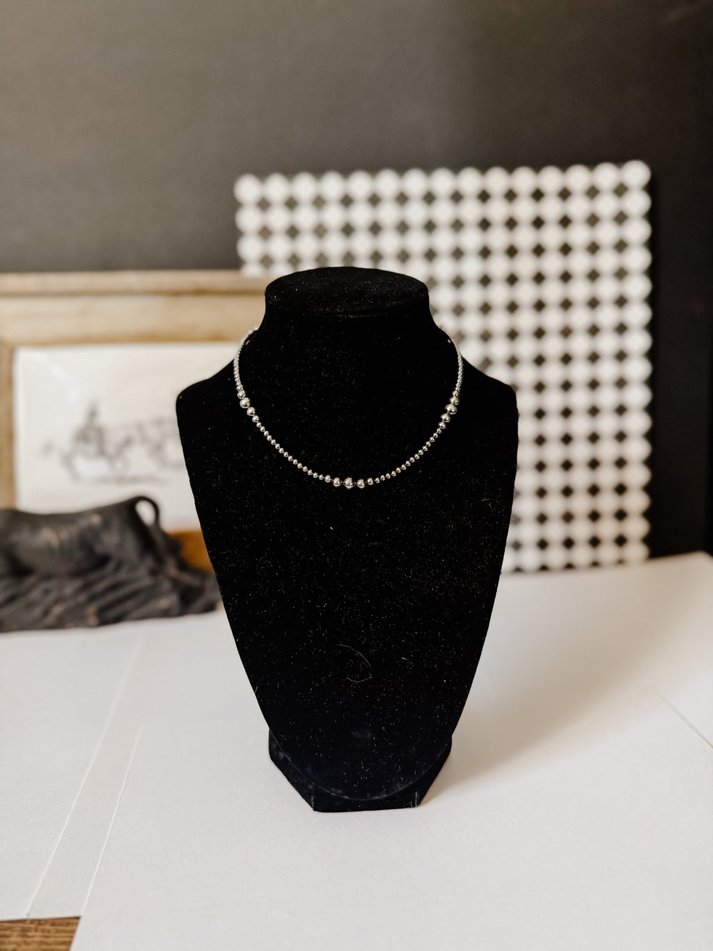 THE GRADUATED BAILEY NECKLACE 14” 16” 18”