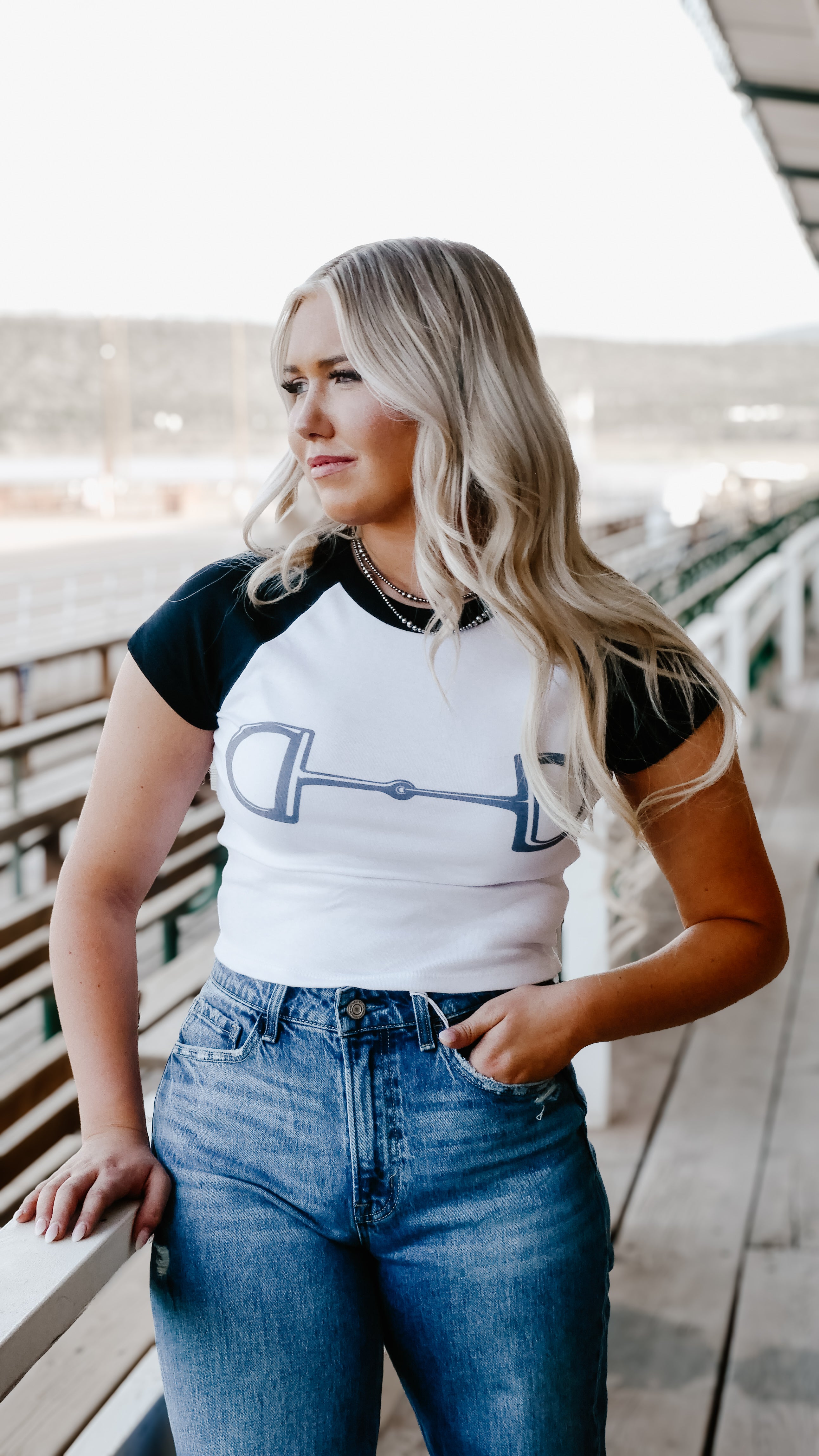 THE CASEY BIT BABY TEE