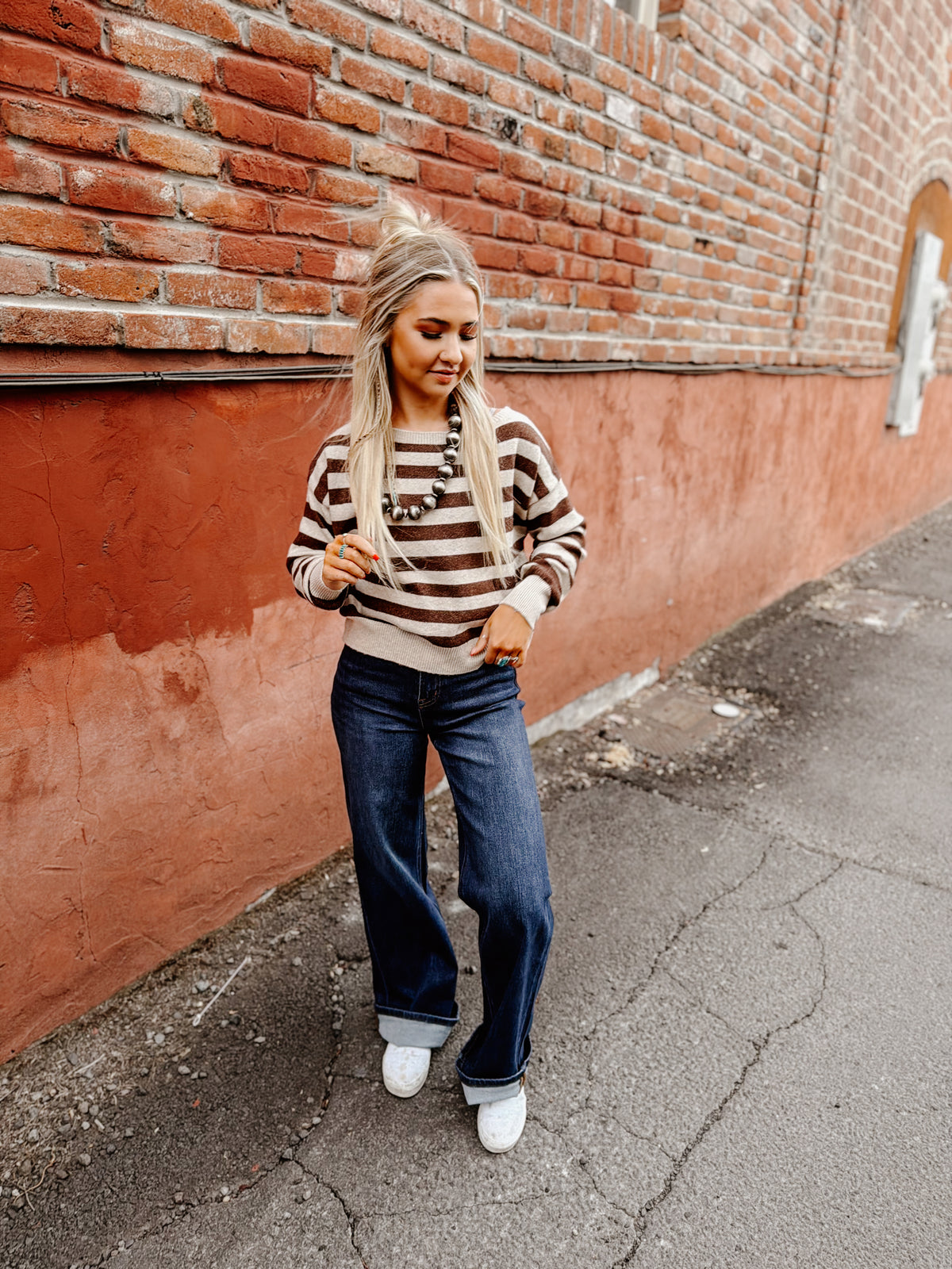 THE ODESSA STRIPE SWEATER
