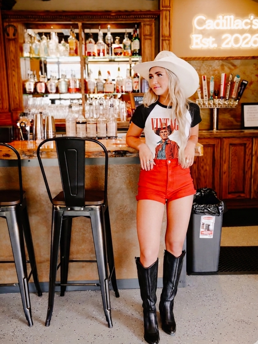 THE VINTAGE COWBOY BABY TEE