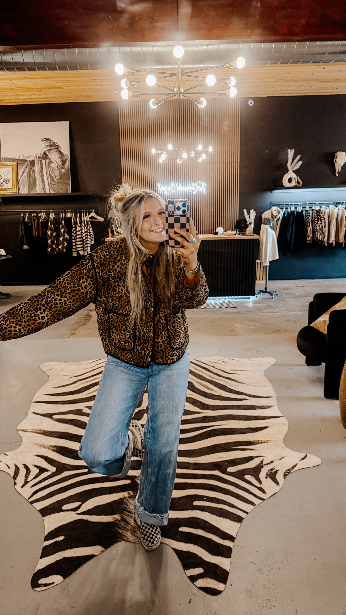 LAYLA LEOPARD PRINT JACKET