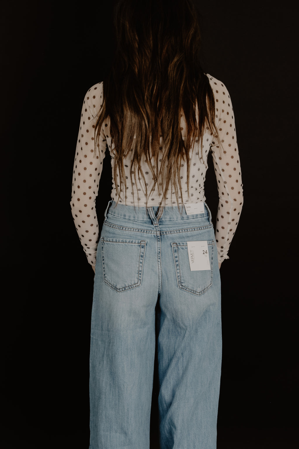 THE OLIVA WIDE LEG JEANS