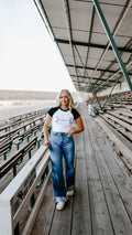 THE CASEY BIT BABY TEE