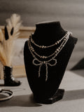 THE EMMA BOW NECKLACE￼￼