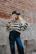 THE RAYLEE STRIPED SWEATER