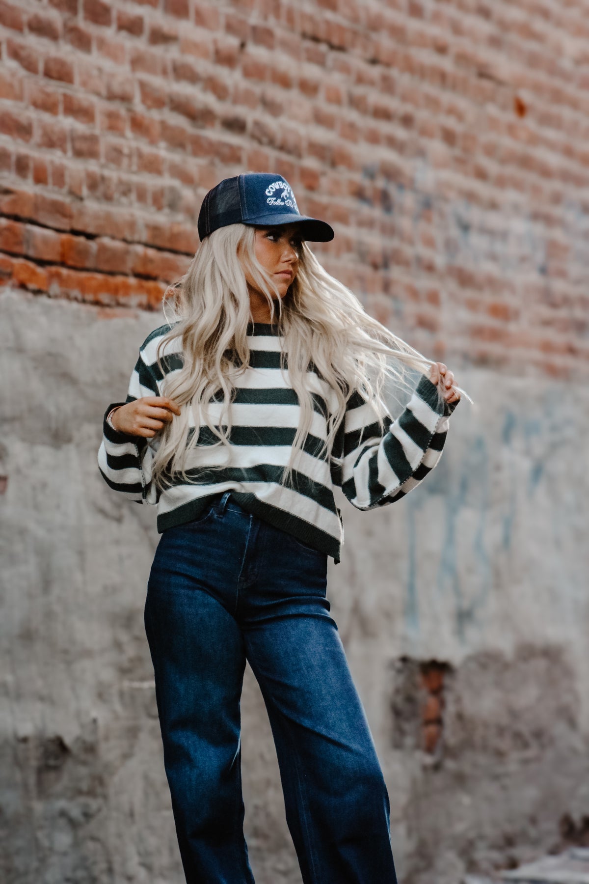 THE RAYLEE STRIPED SWEATER