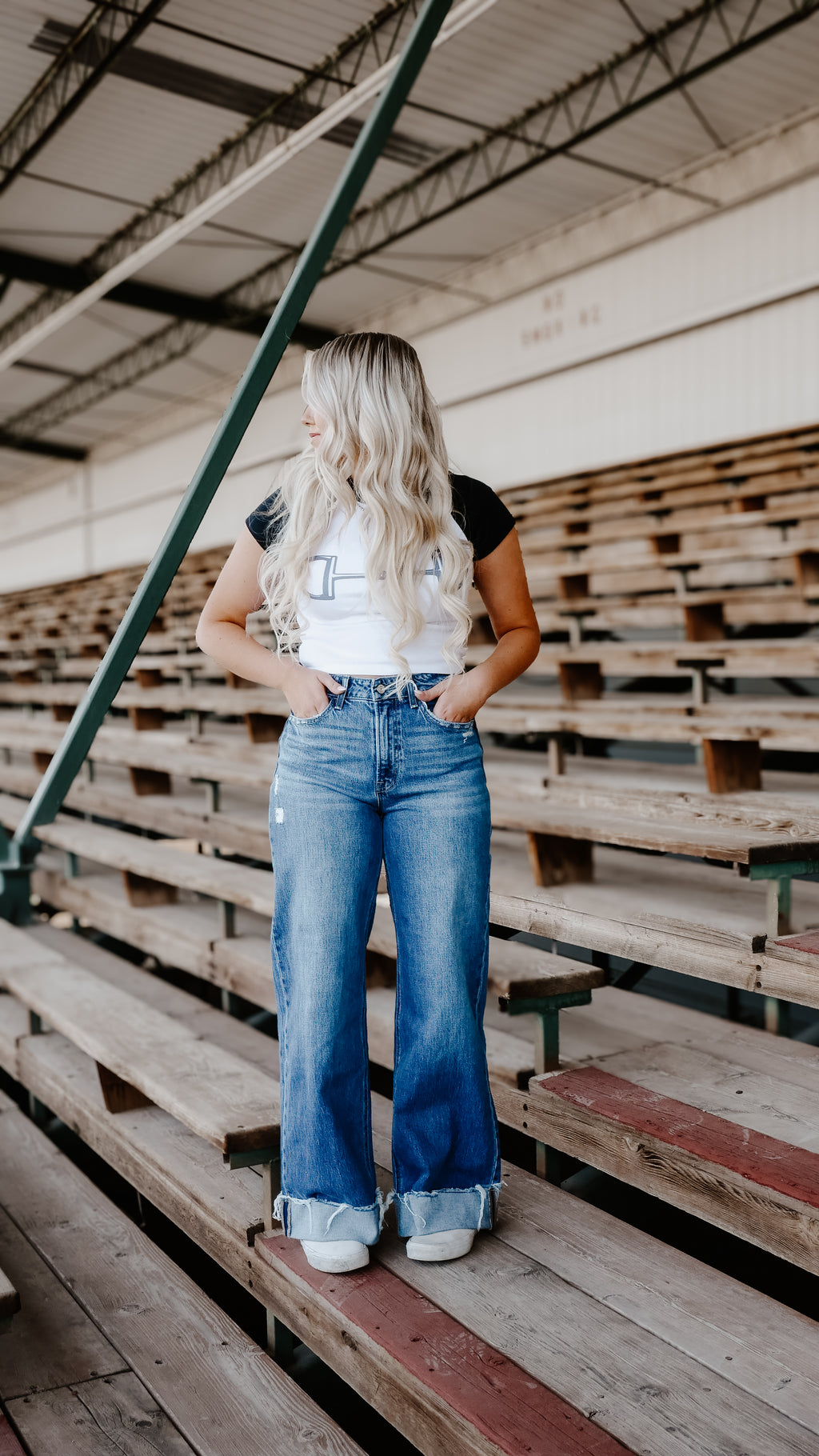 THE CASEY BIT BABY TEE