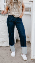THE ORIGINAL COWGIRL CUFF JEANS
