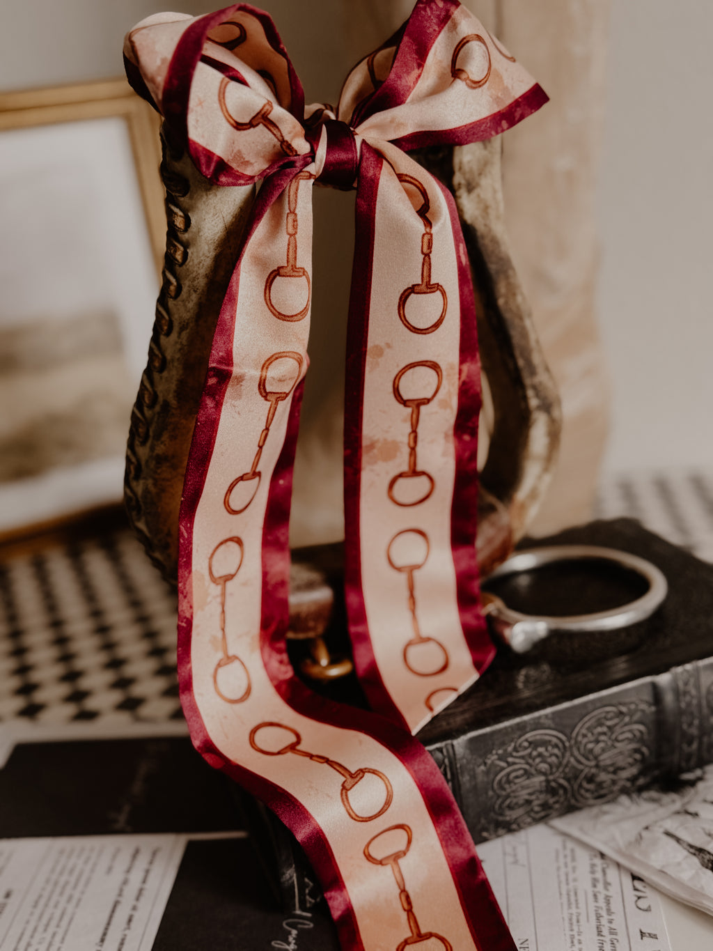 THE SNAFFLE BIT SILK TWILLY￼￼