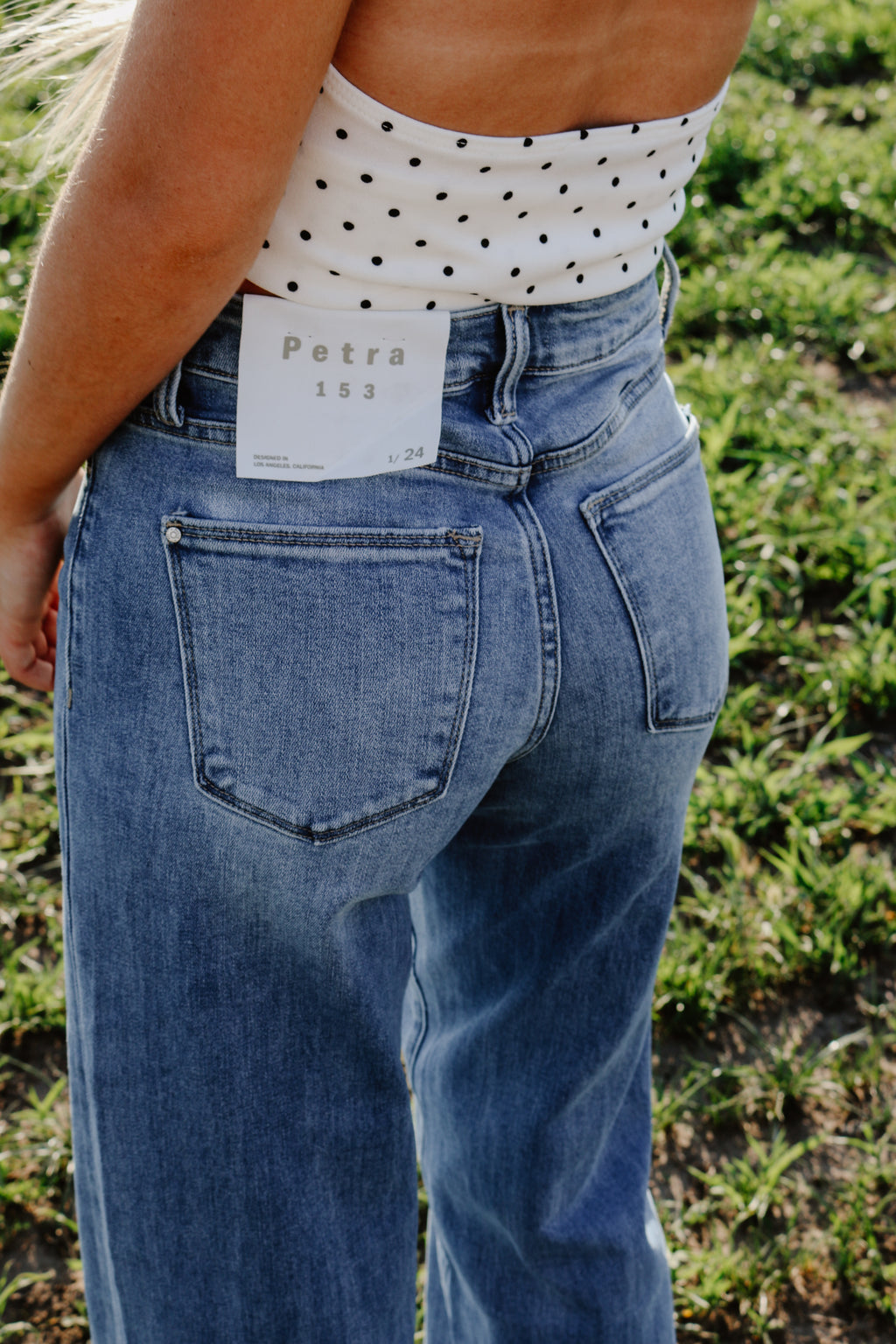 THE HEATHER CUFF JEANS
