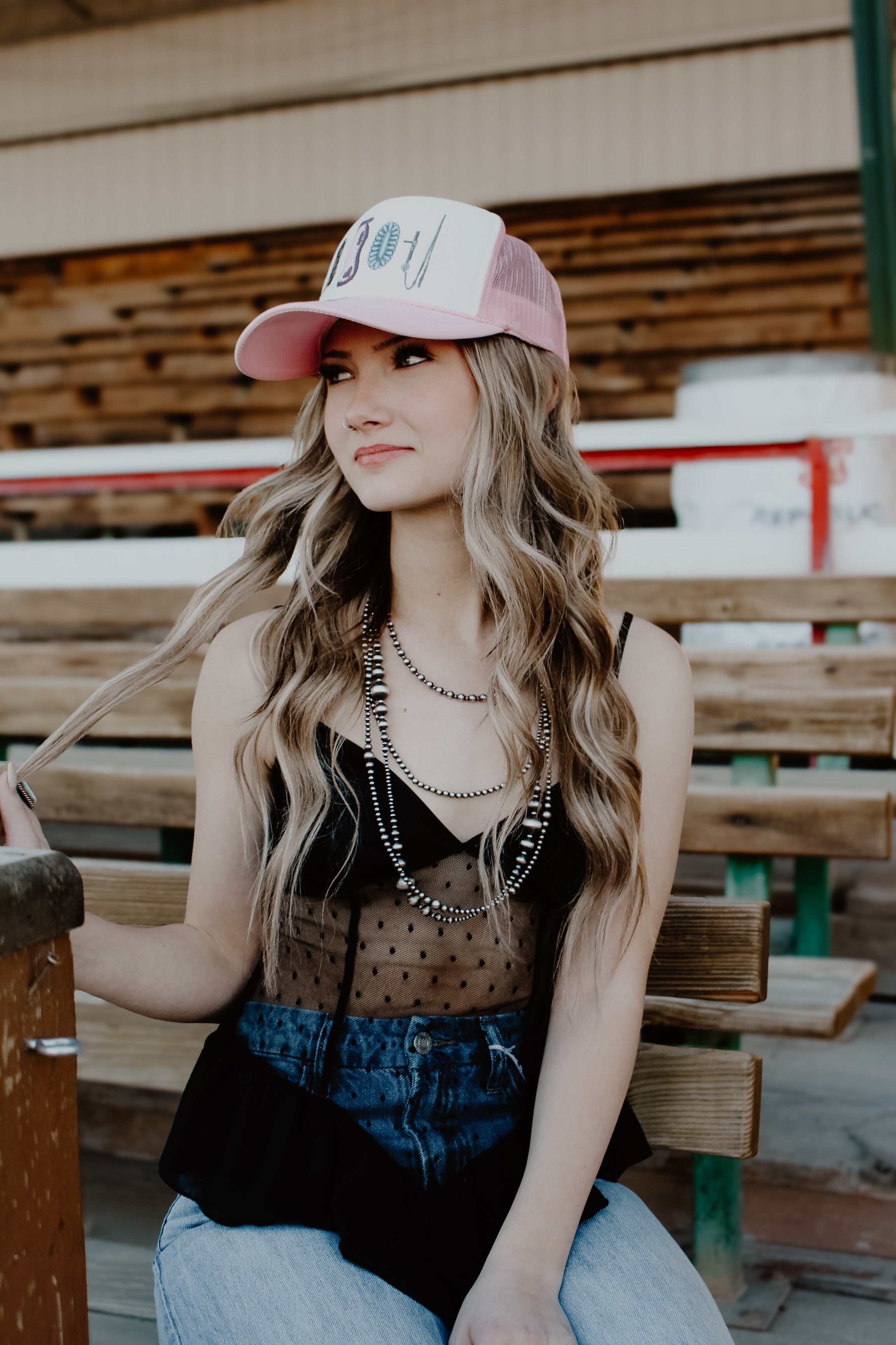 THE CATTY COWGIRL TRUCKER