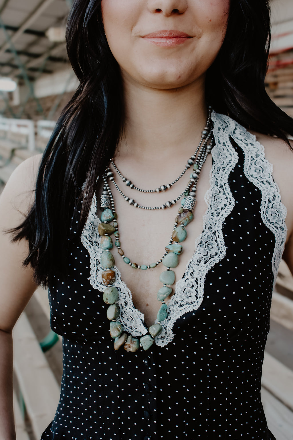 THE GRACELYN HALTER TOP - BLACK