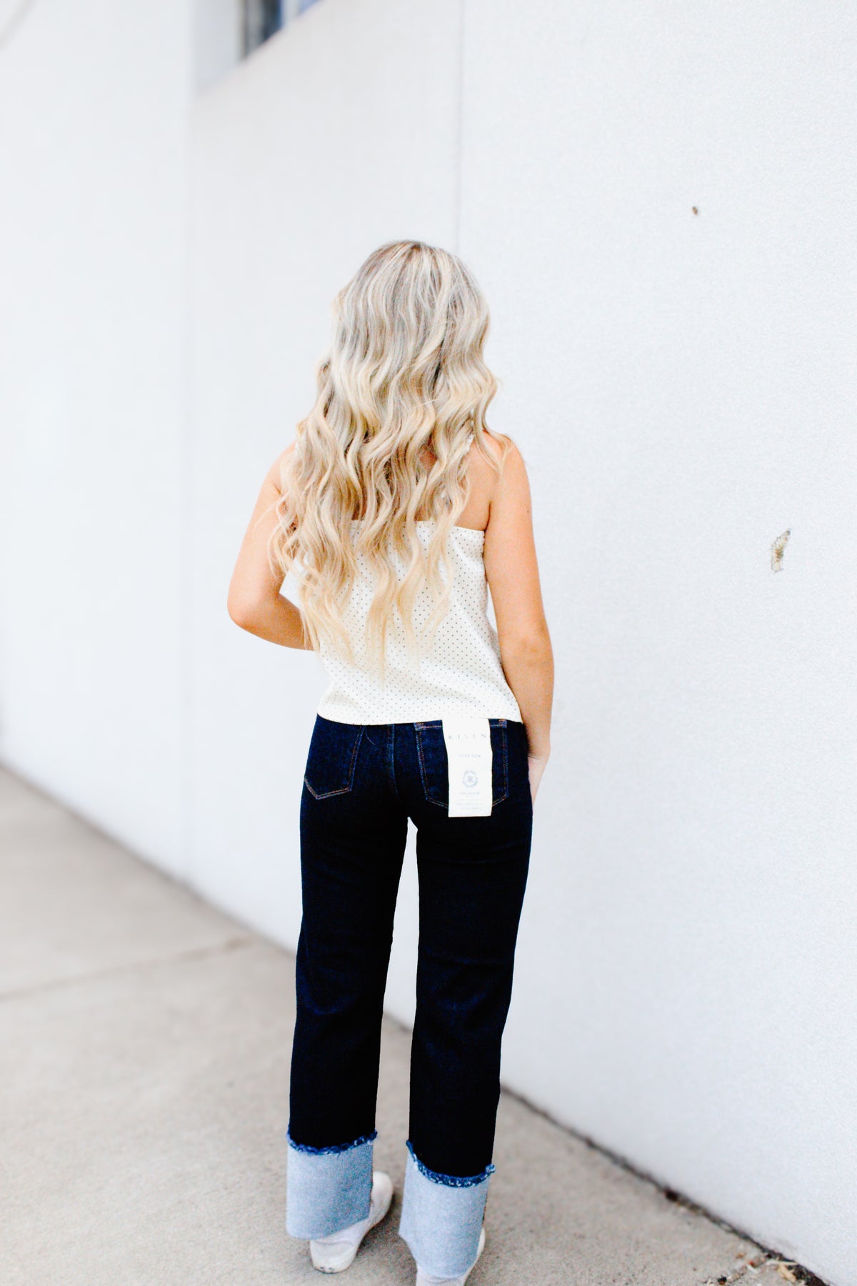 THE ORIGINAL COWGIRL CUFF JEANS