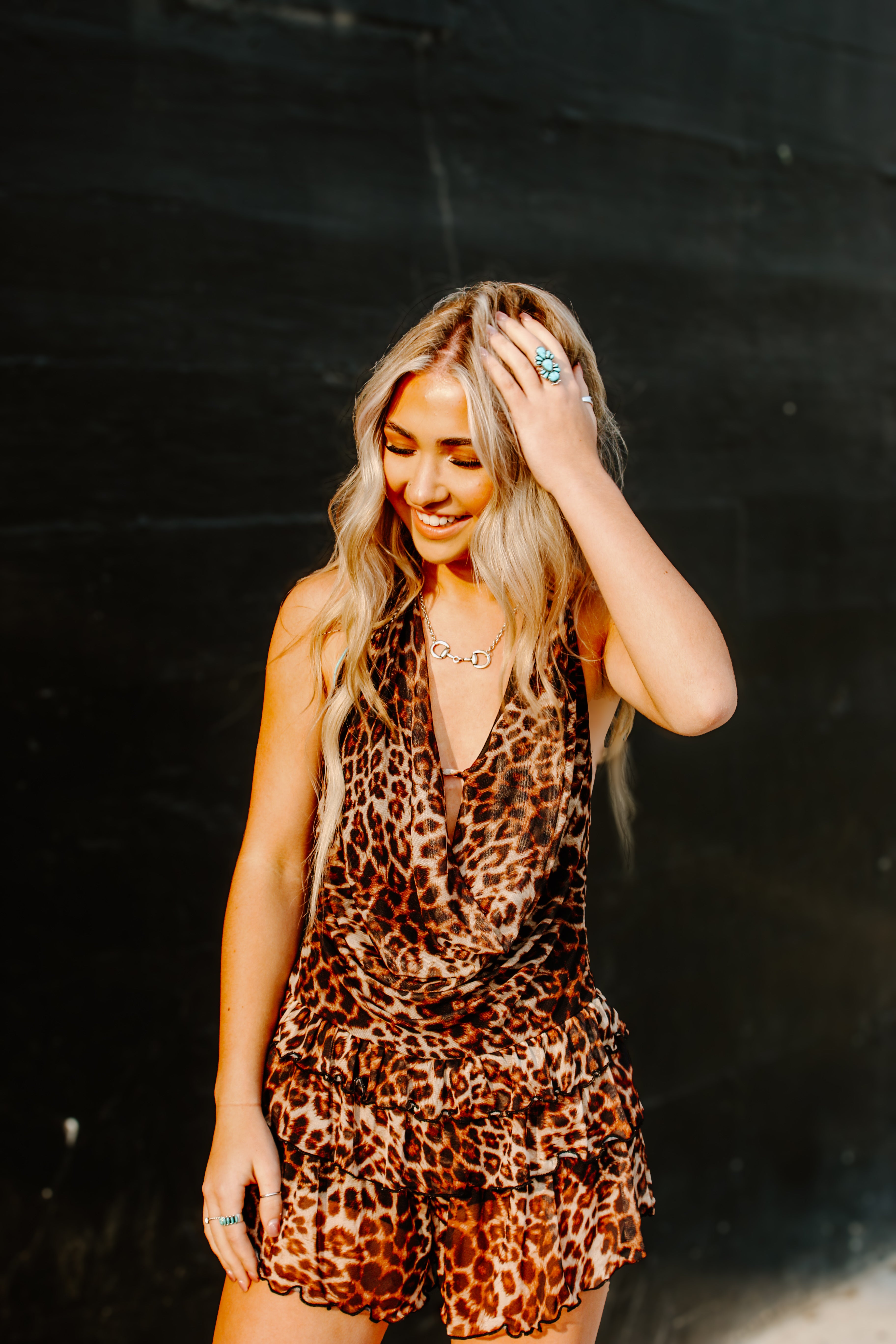 THE COHEN RUFFLE ROMPER