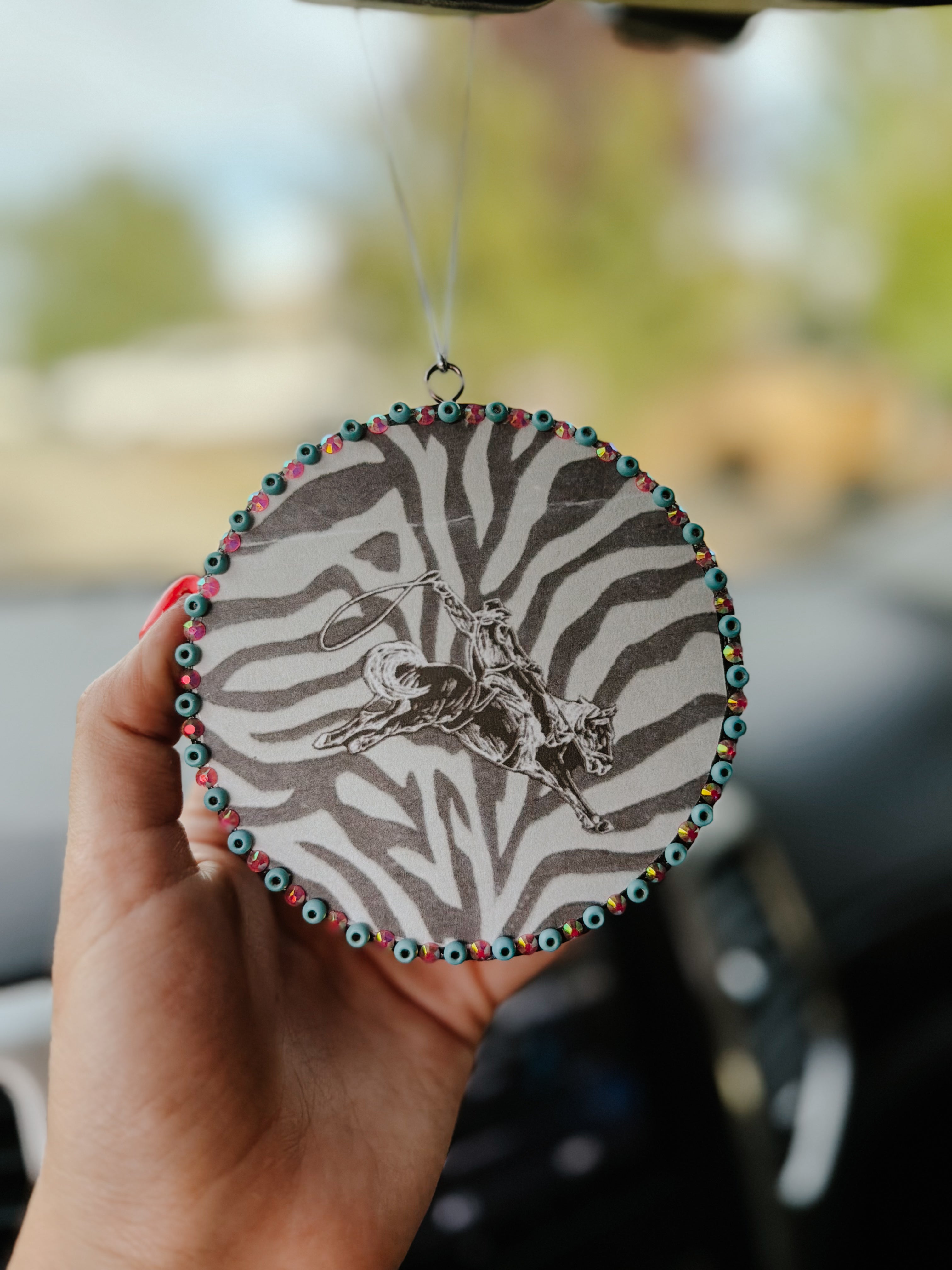 ZEBRA CAR FRESHIE