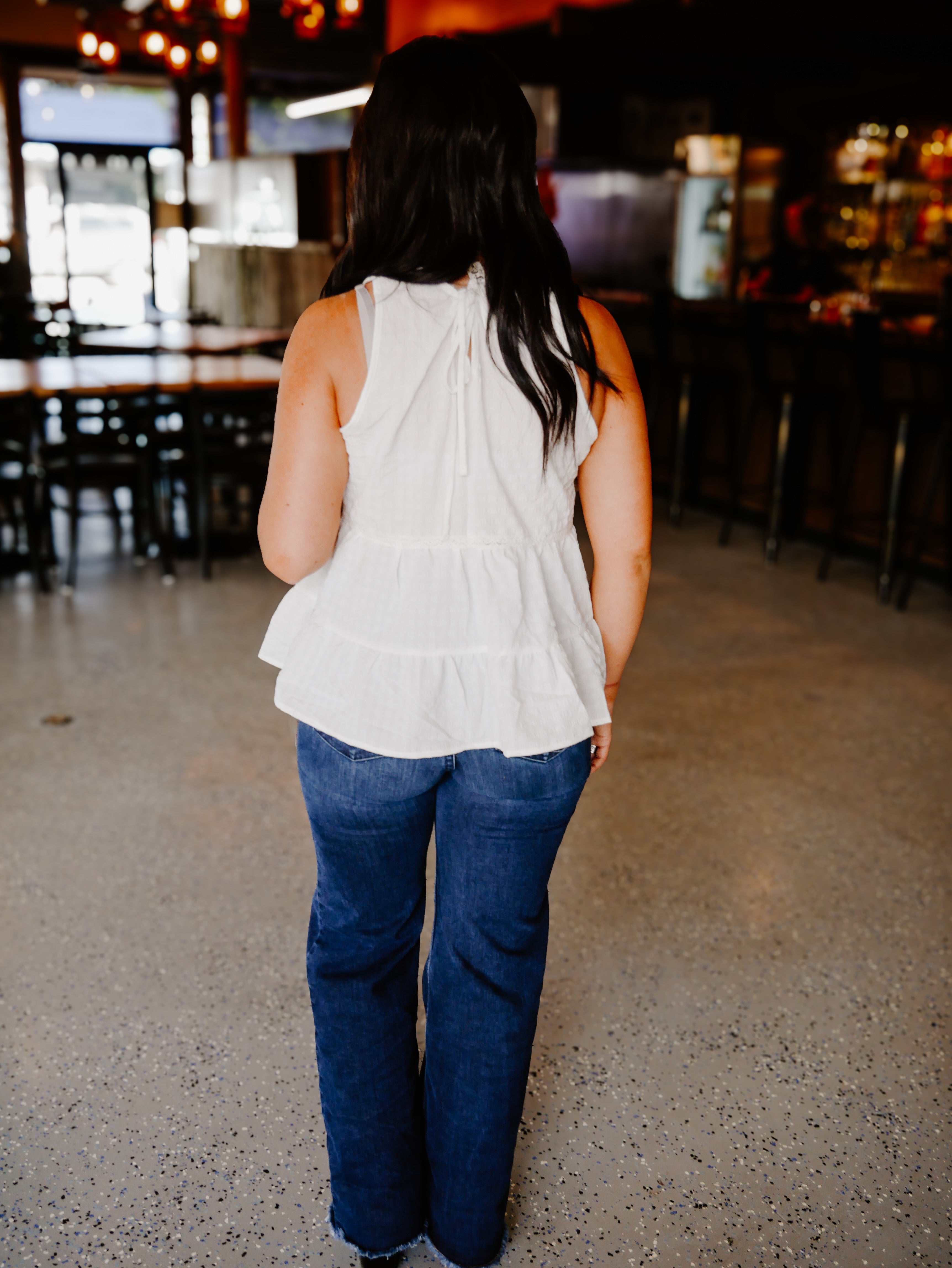 THE RILEY BABYDOLL TOP
