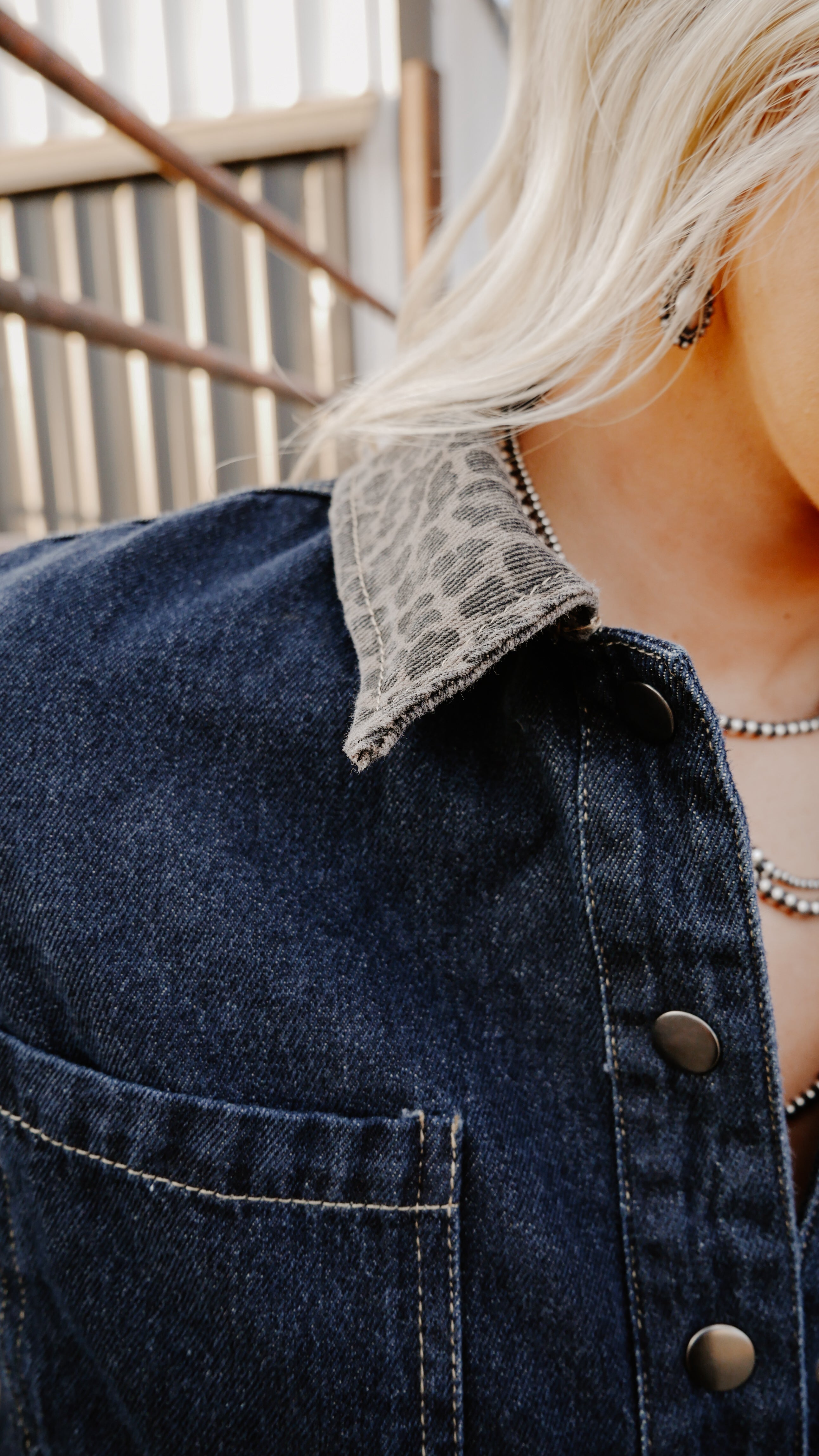 THE REGAN LEOPARD DENIM