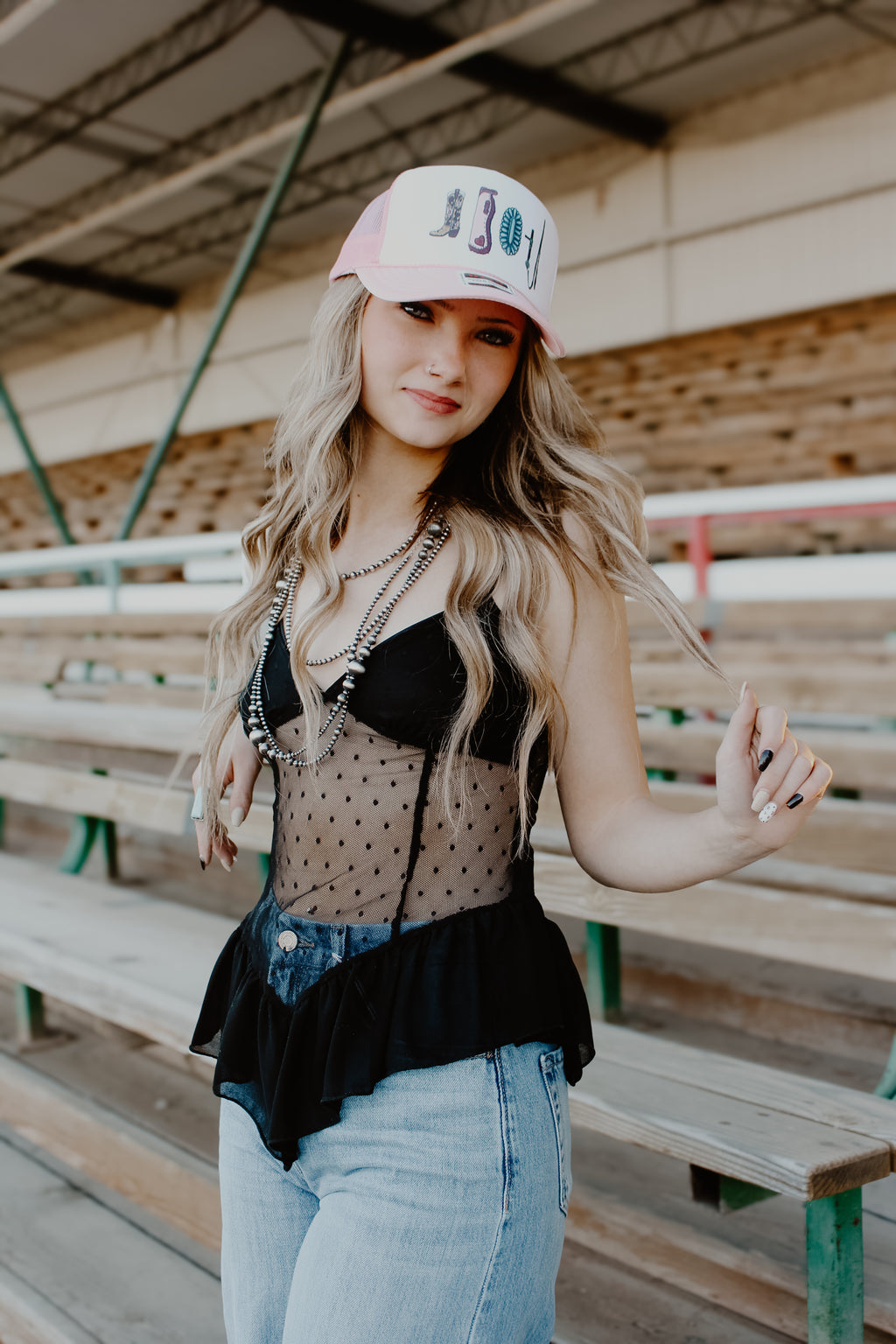 THE CATTY COWGIRL TRUCKER